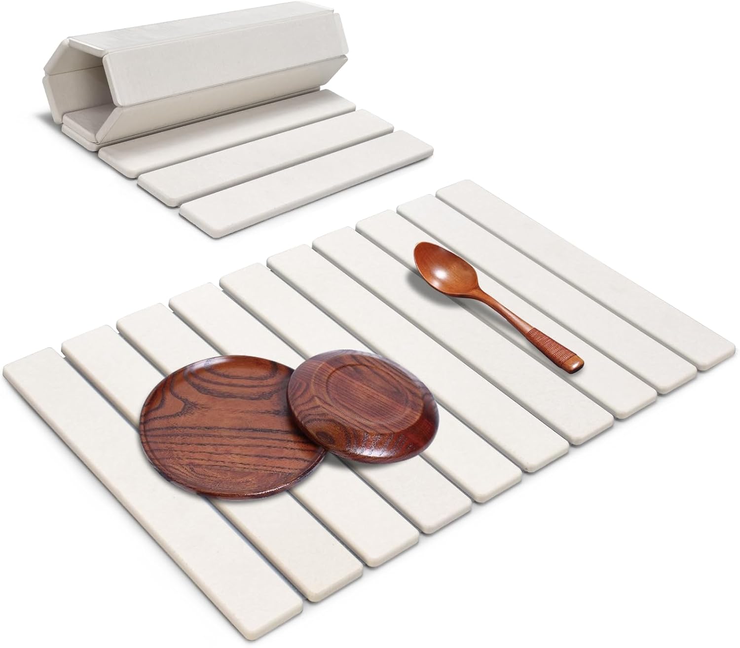 Dish Drying Mat for Kitchen Countertop - Image 2