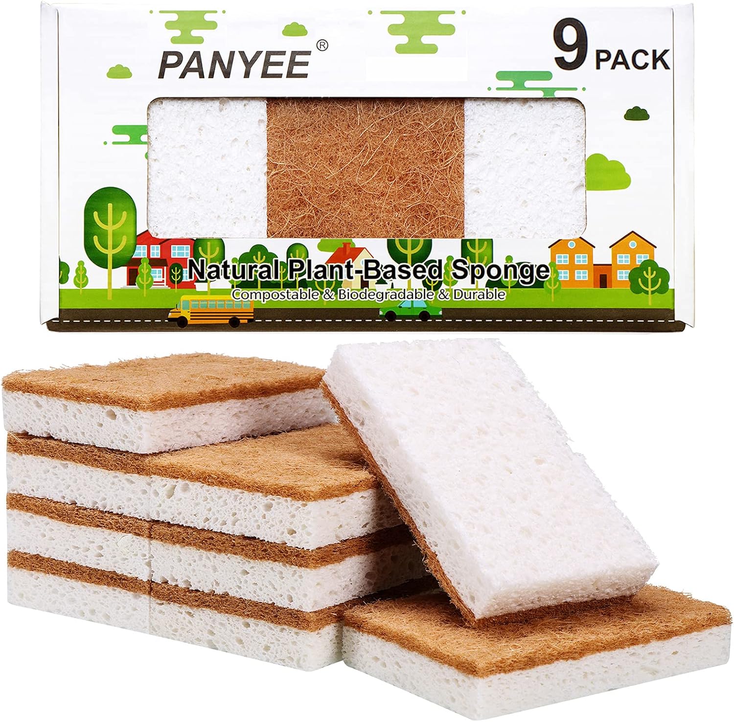 Eco Friendly Non-Scratch Scrub Sponge - Image 2