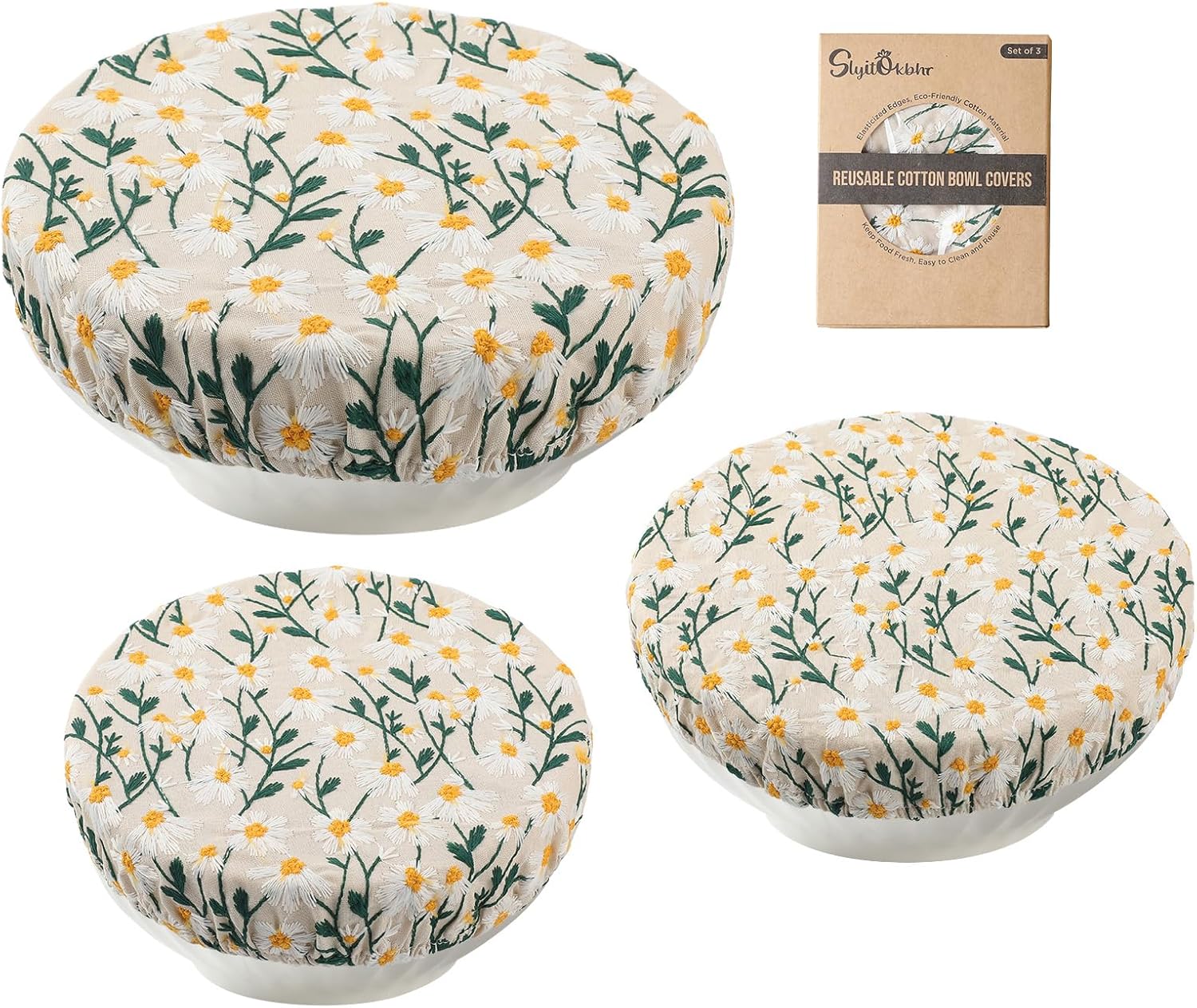 Eco-Friendly Reusable Bowl Covers for Baking and Food Storage - Image 2