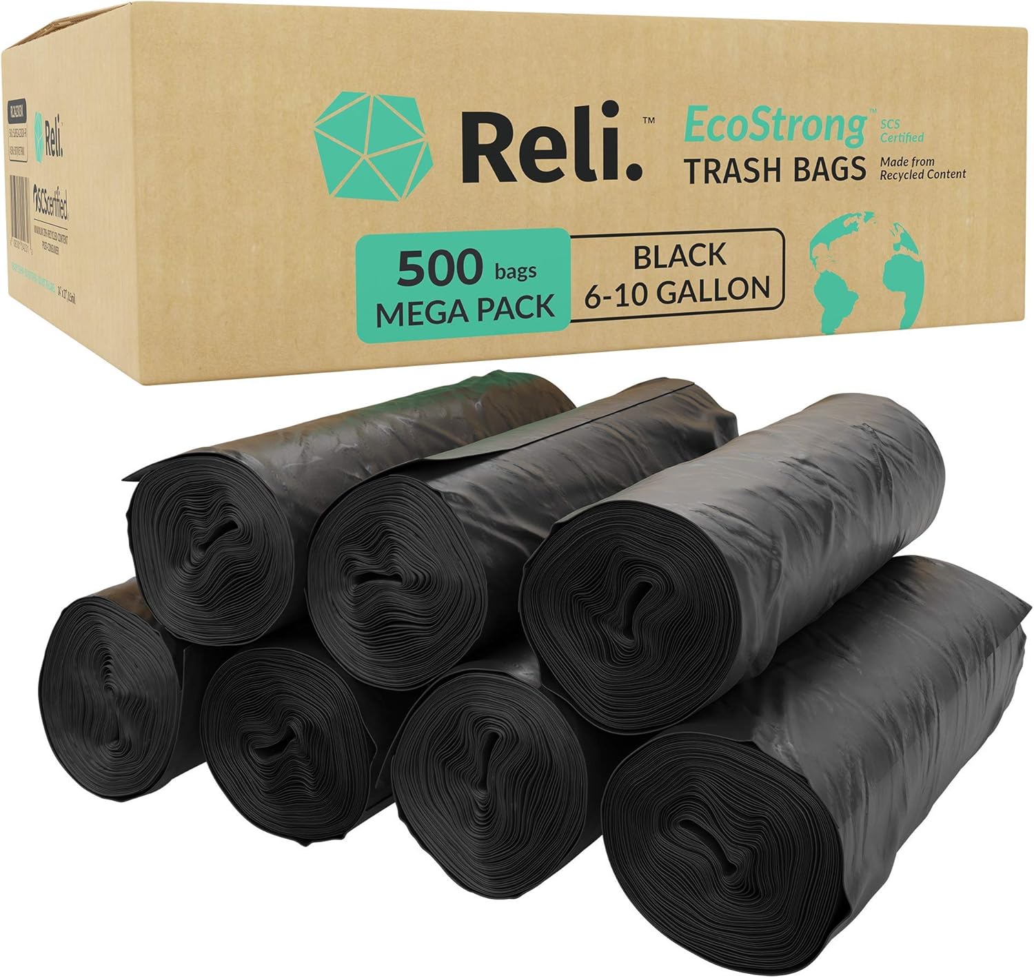 EcoStrong Black Trash Bags - Image 2