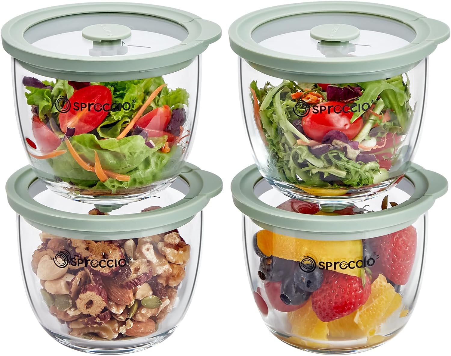 Glass Meal Prep Containers Set - Image 2