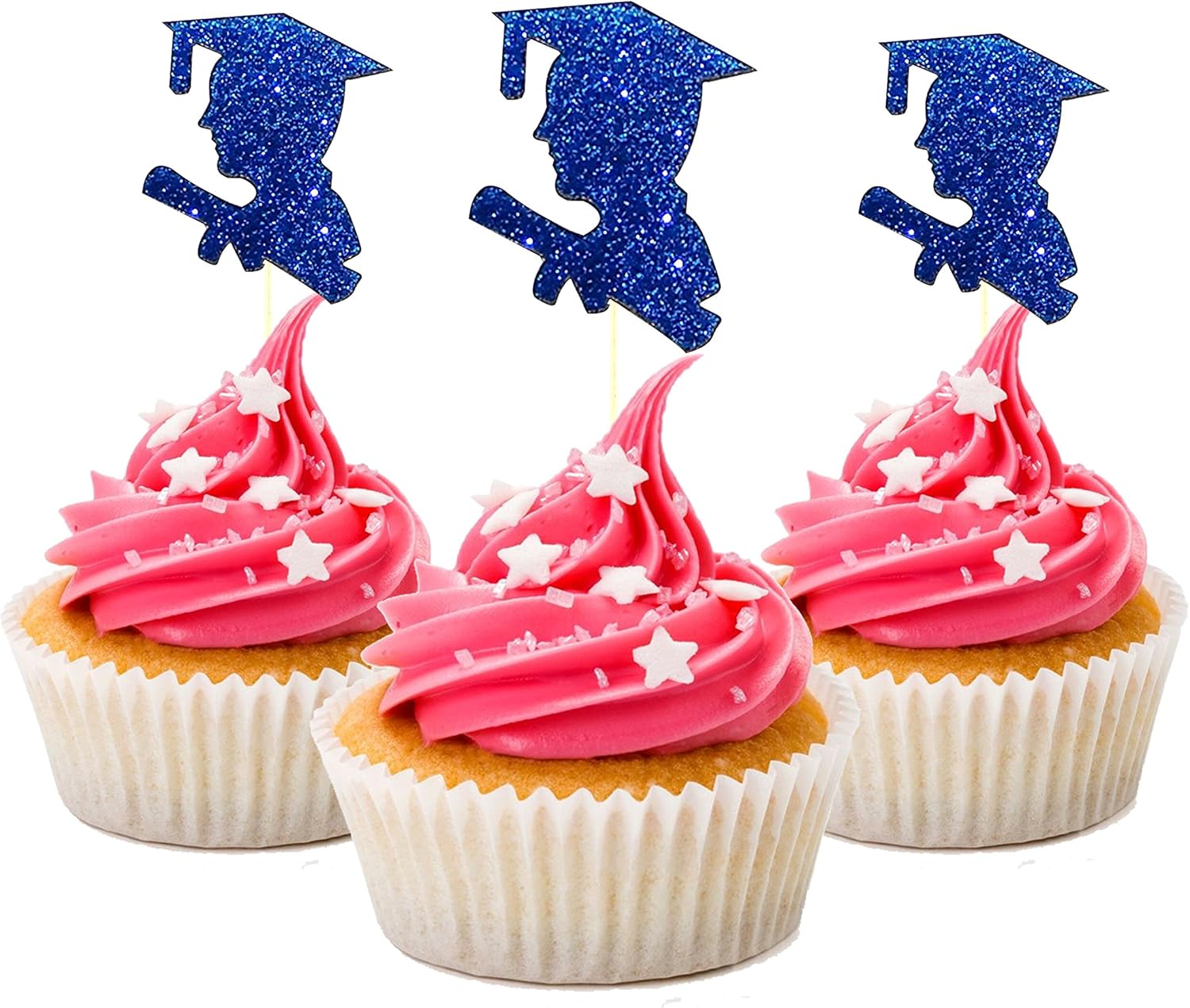 Graduation Cupcake Toppers - Image 2