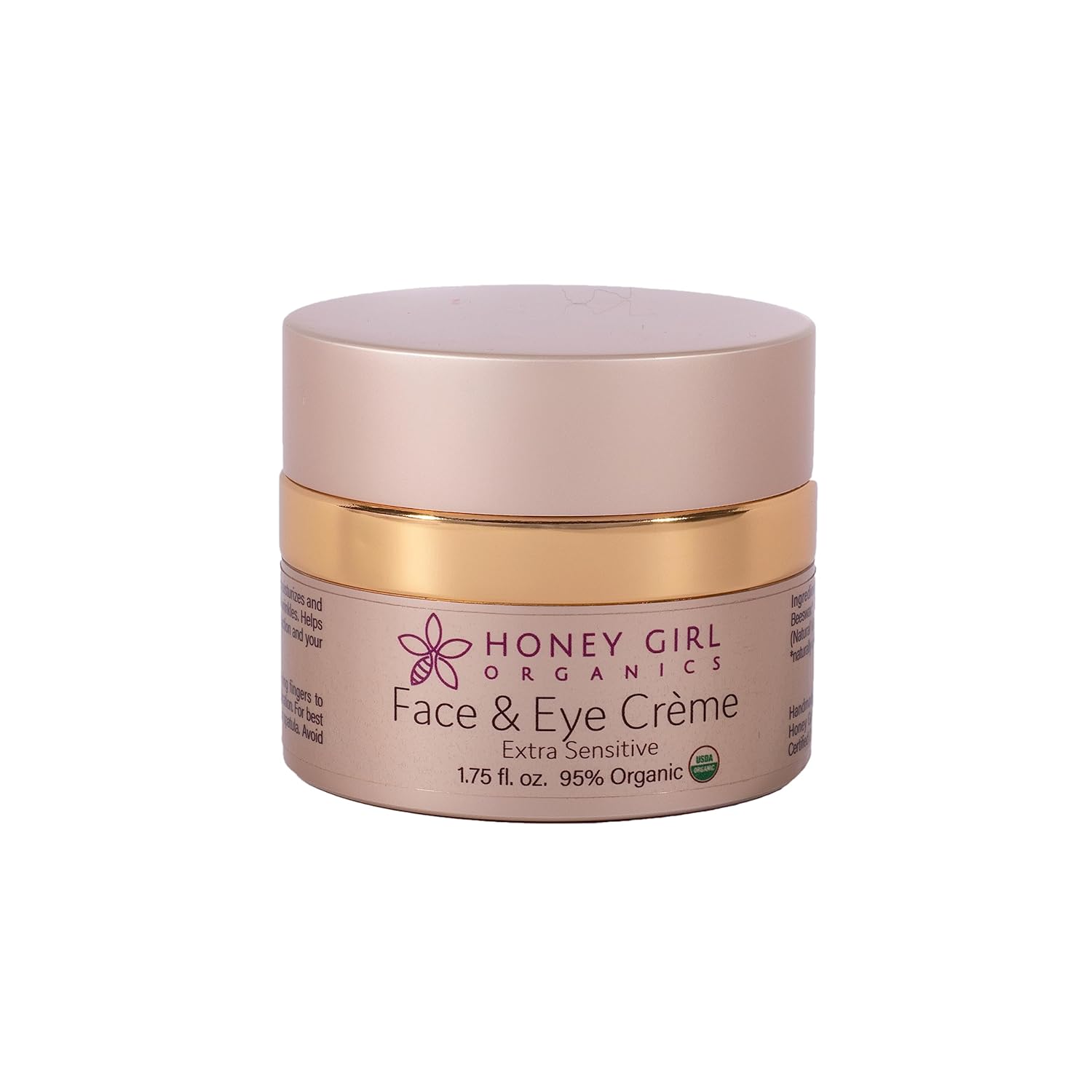 Honey Girl Organics Face and Eye Creme - Image 2