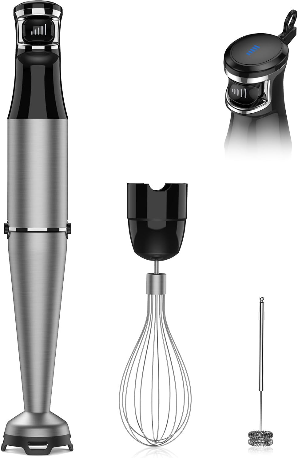 Immersion Blender 1100W 3 in 1 Handheld Stick Blender - Image 2