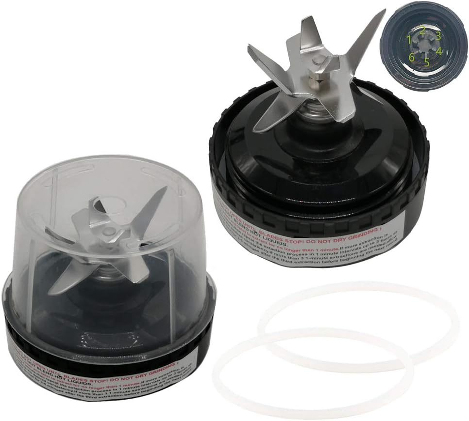 Joystar 2 PCS Replacement Blade for Ninja Blender/Food Processor BL770A BL773CO BL771 BL772 BL780 - Image 2