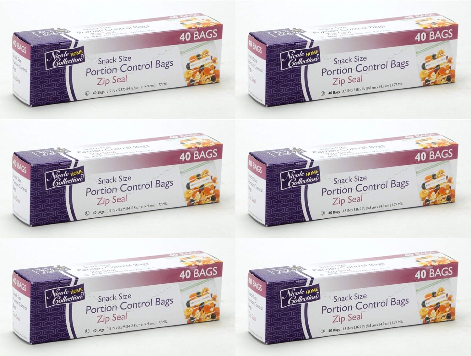 Nicole Home Collection Portion Control Bags - Image 2