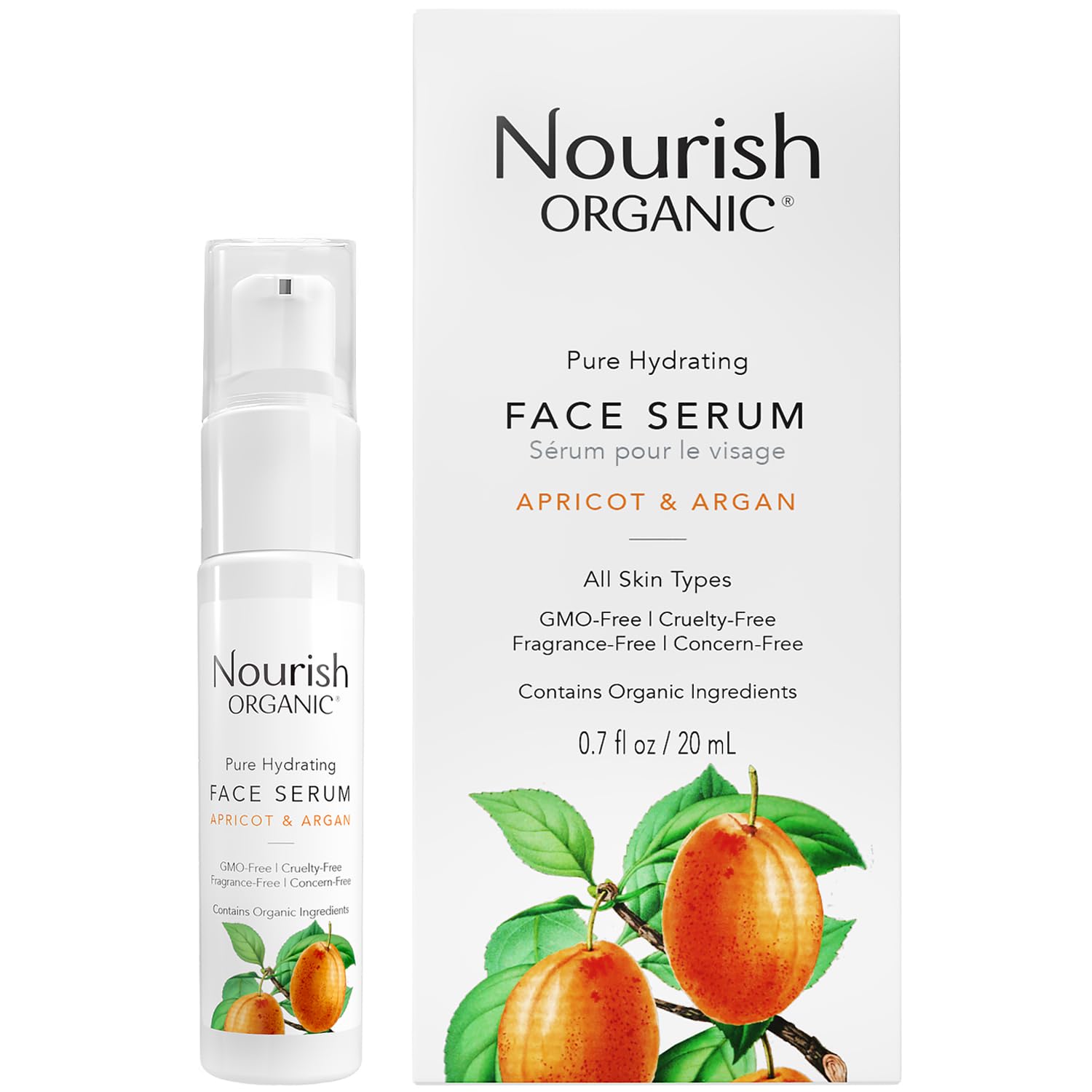 Nourish Organic Face Serum With Vitamin C And Argan - Image 2