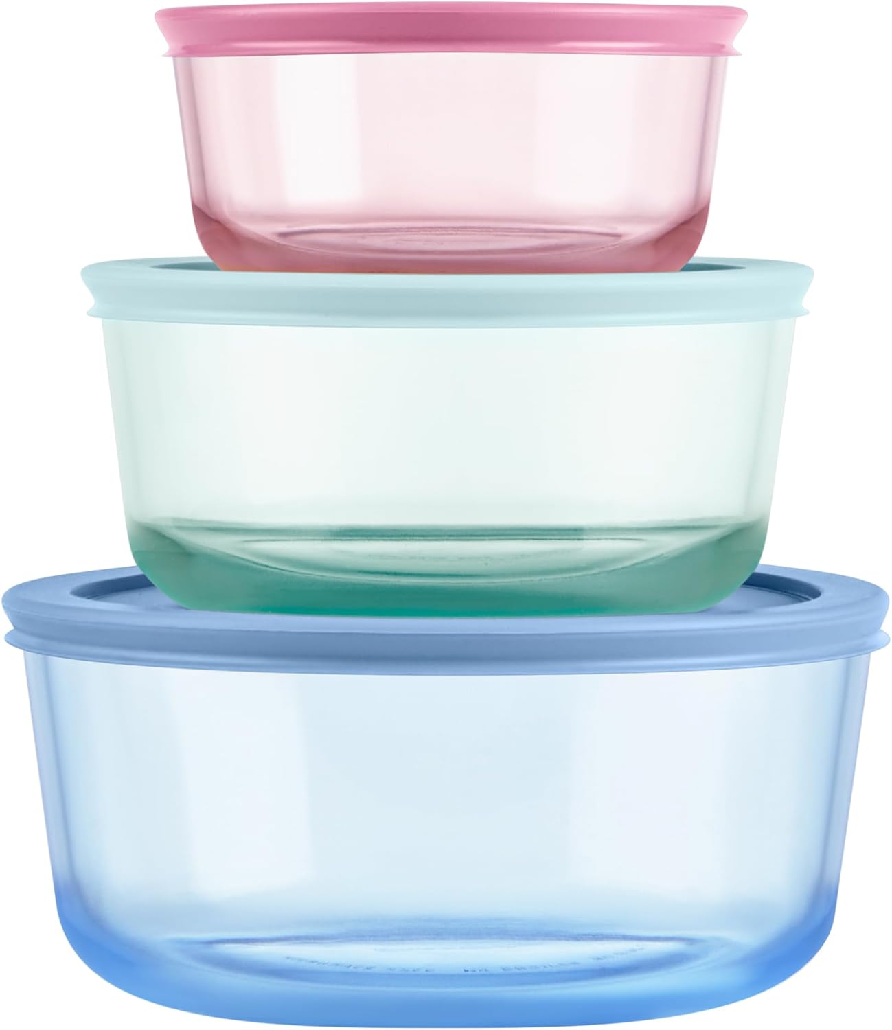 Pyrex 3-Pack Glass Storage Container Set - Image 2