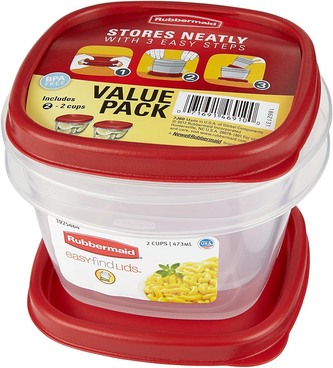 Rubbermaid Easy Find Lids Food Storage Containers - Image 2