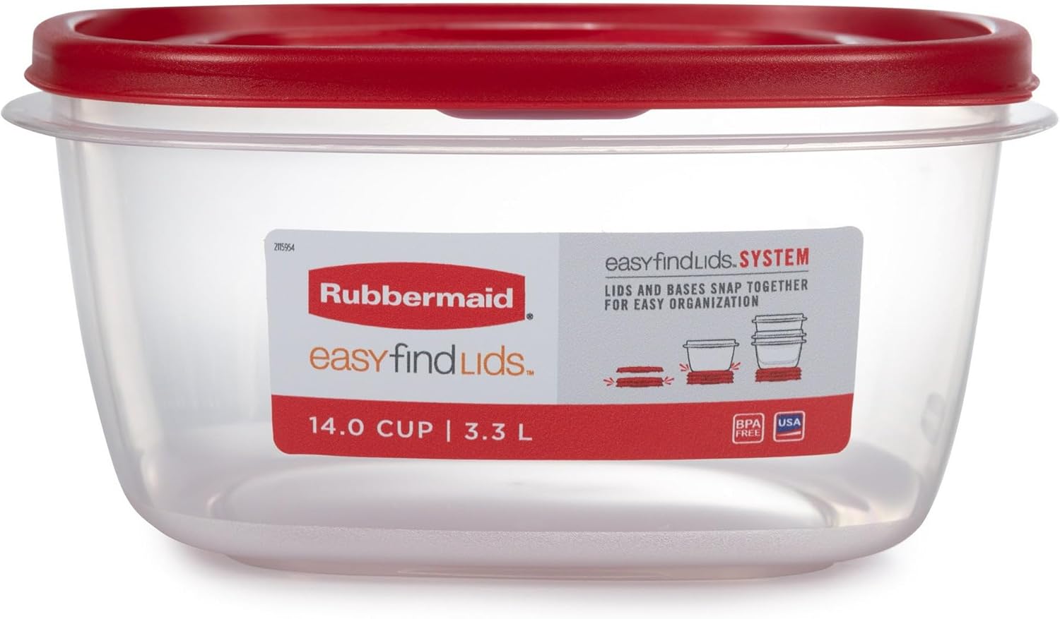 Rubbermaid Food Storage Container - Image 2