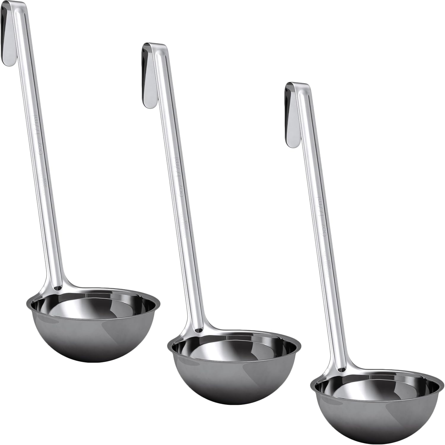 Stainless Steel Soup Ladle Set - Image 2