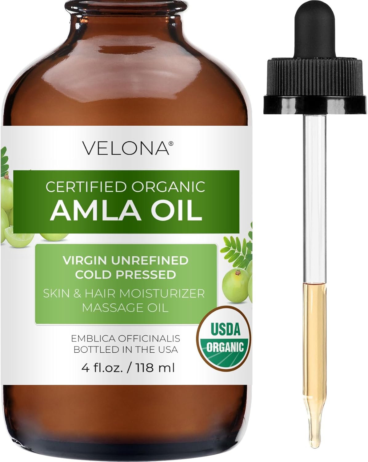 Velona Amla Oil USDA Certified Organic - Image 2