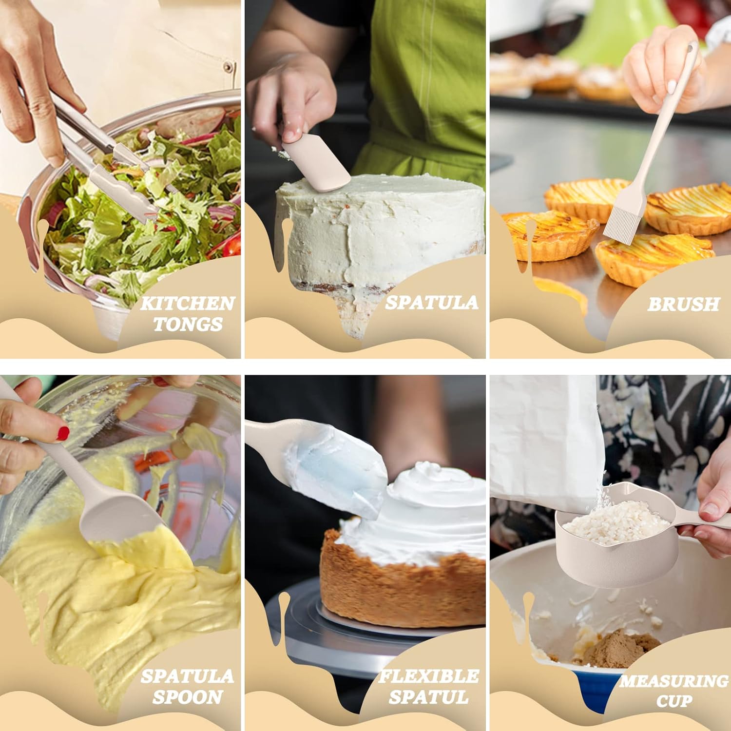 Stainless Steel Mixing Bowls Set with Airtight Lids and Grater Attachments - Image 7