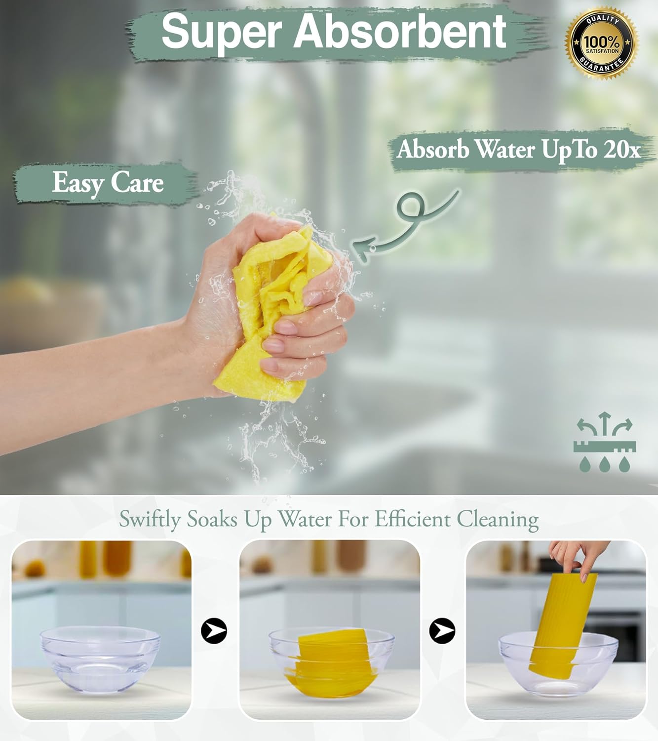 Swedish Dishcloths for Kitchen Cleaning - Image 4