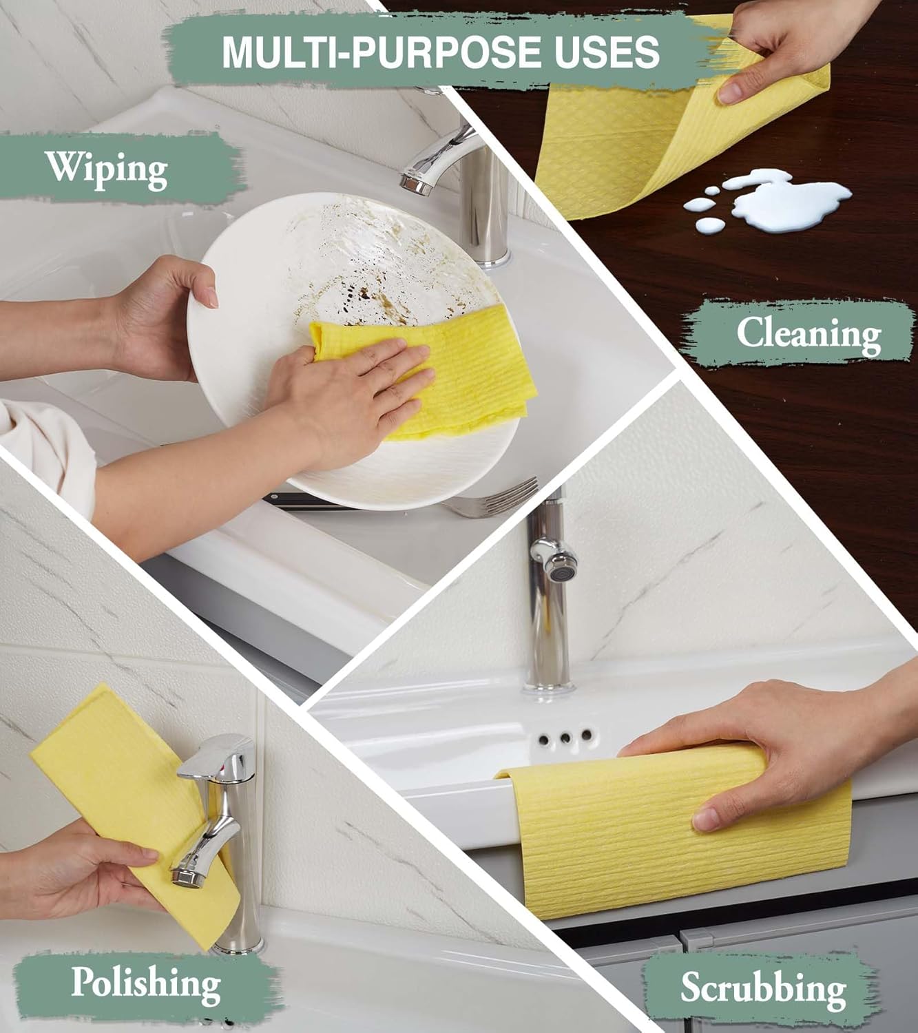 Swedish Dishcloths for Kitchen Cleaning - Image 7