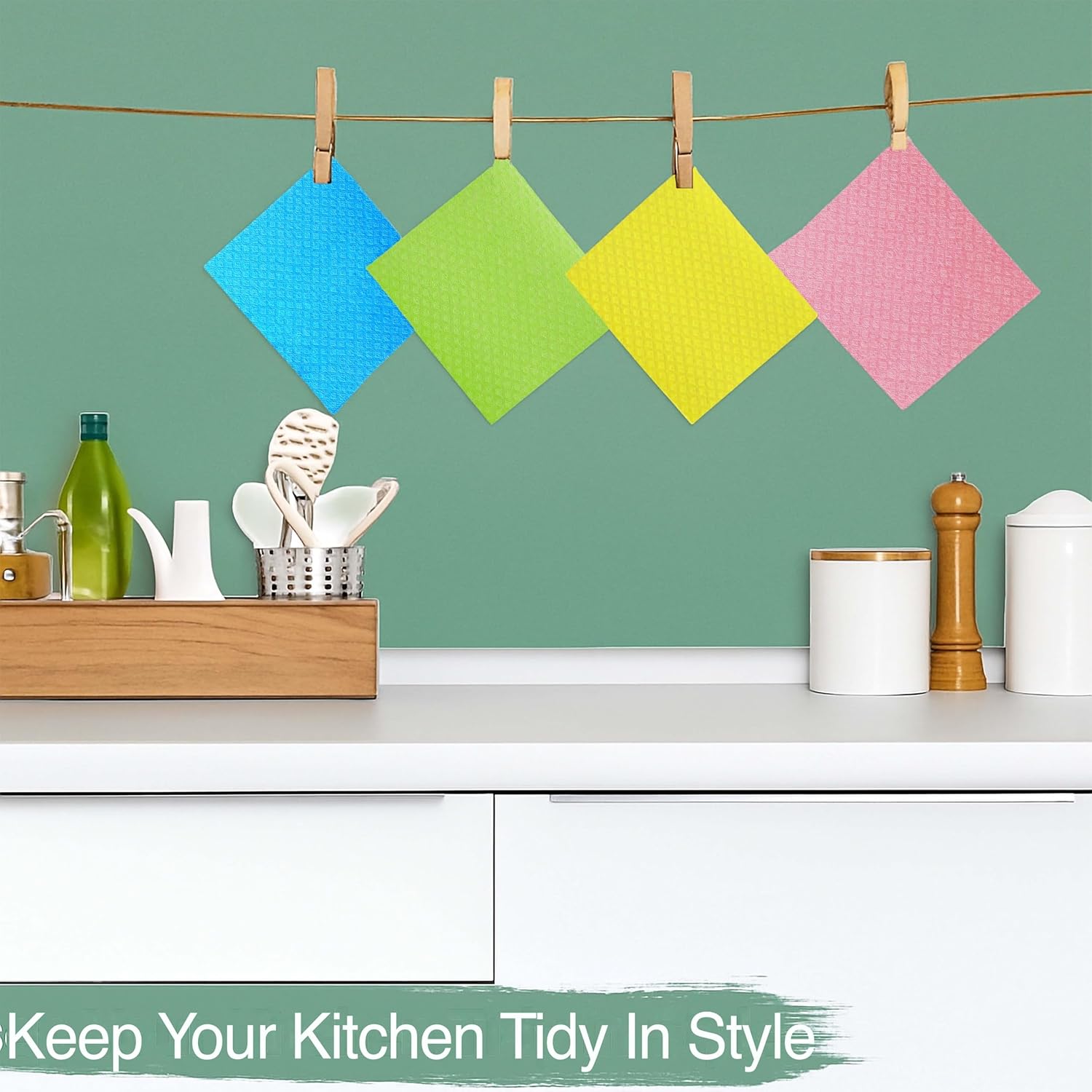 Swedish Dishcloths for Kitchen Cleaning - Image 9