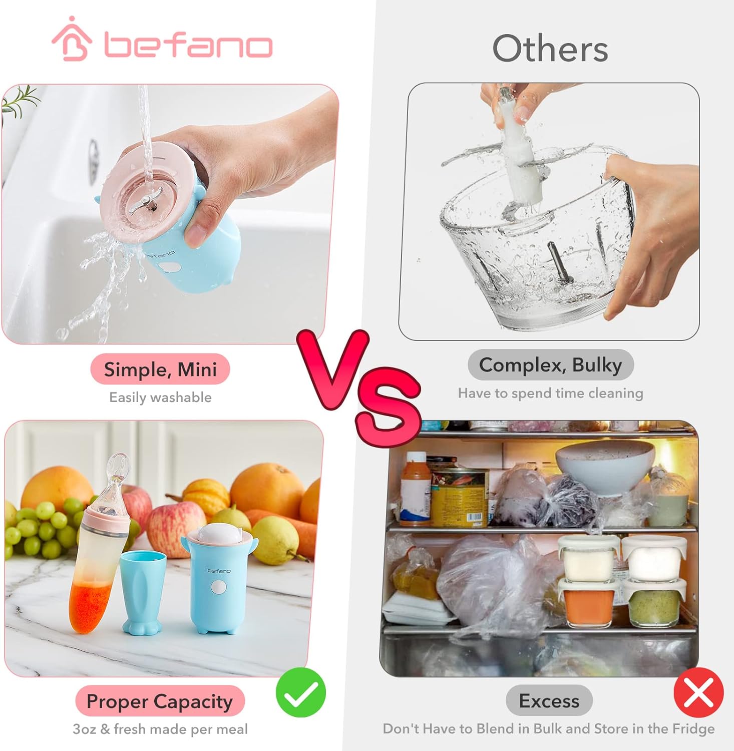 Befano Baby Food Maker and Blender - Image 7