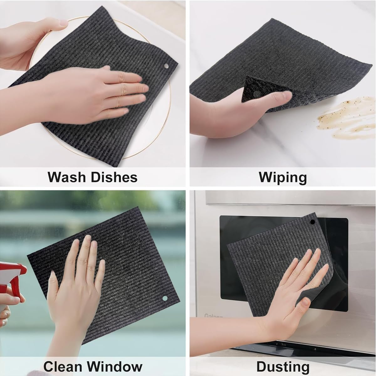 Reusable Swedish Dish Cloths - Image 3