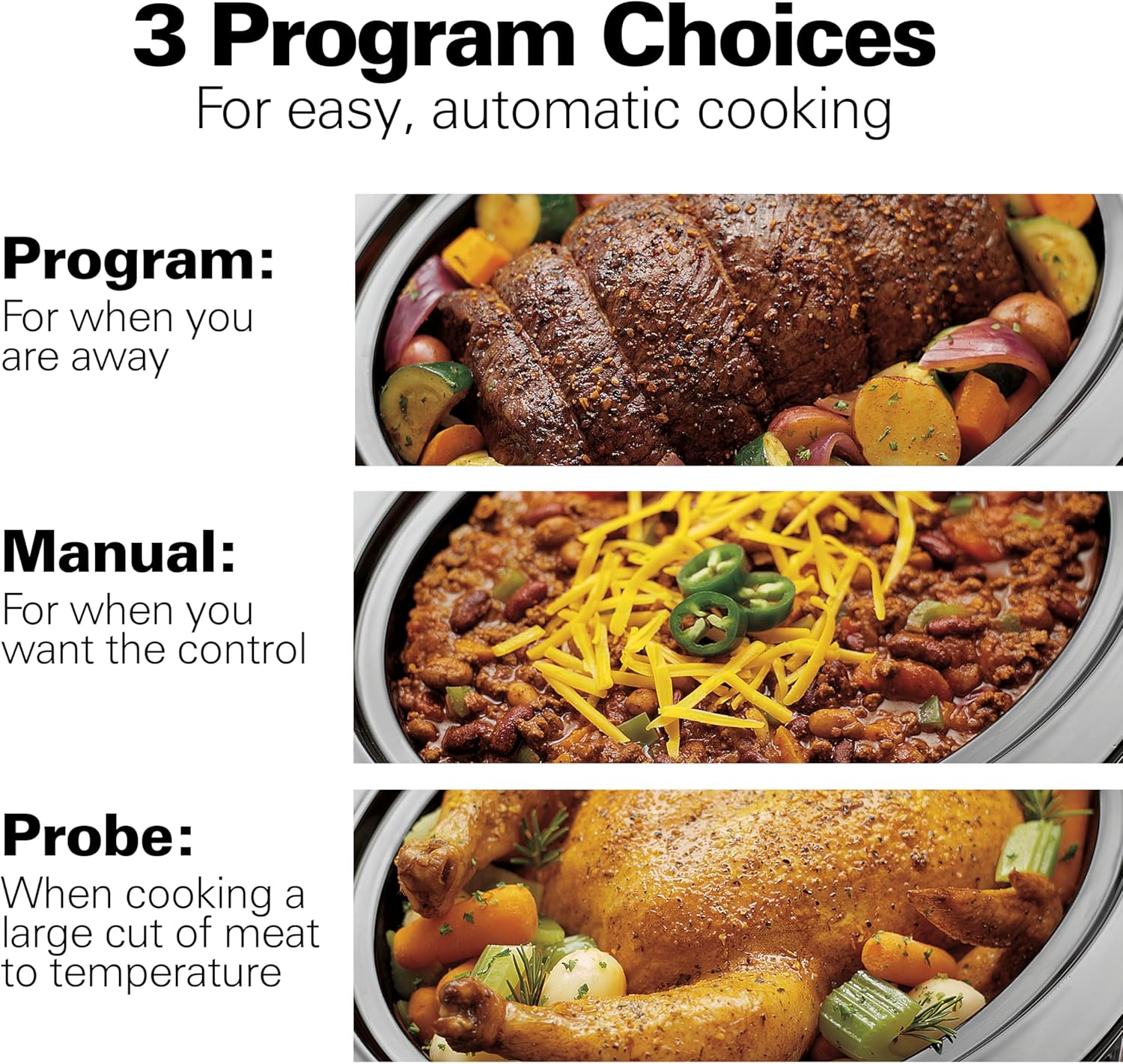 Hamilton Beach 6 Quart Digital Programmable Slow Cooker - Image 6