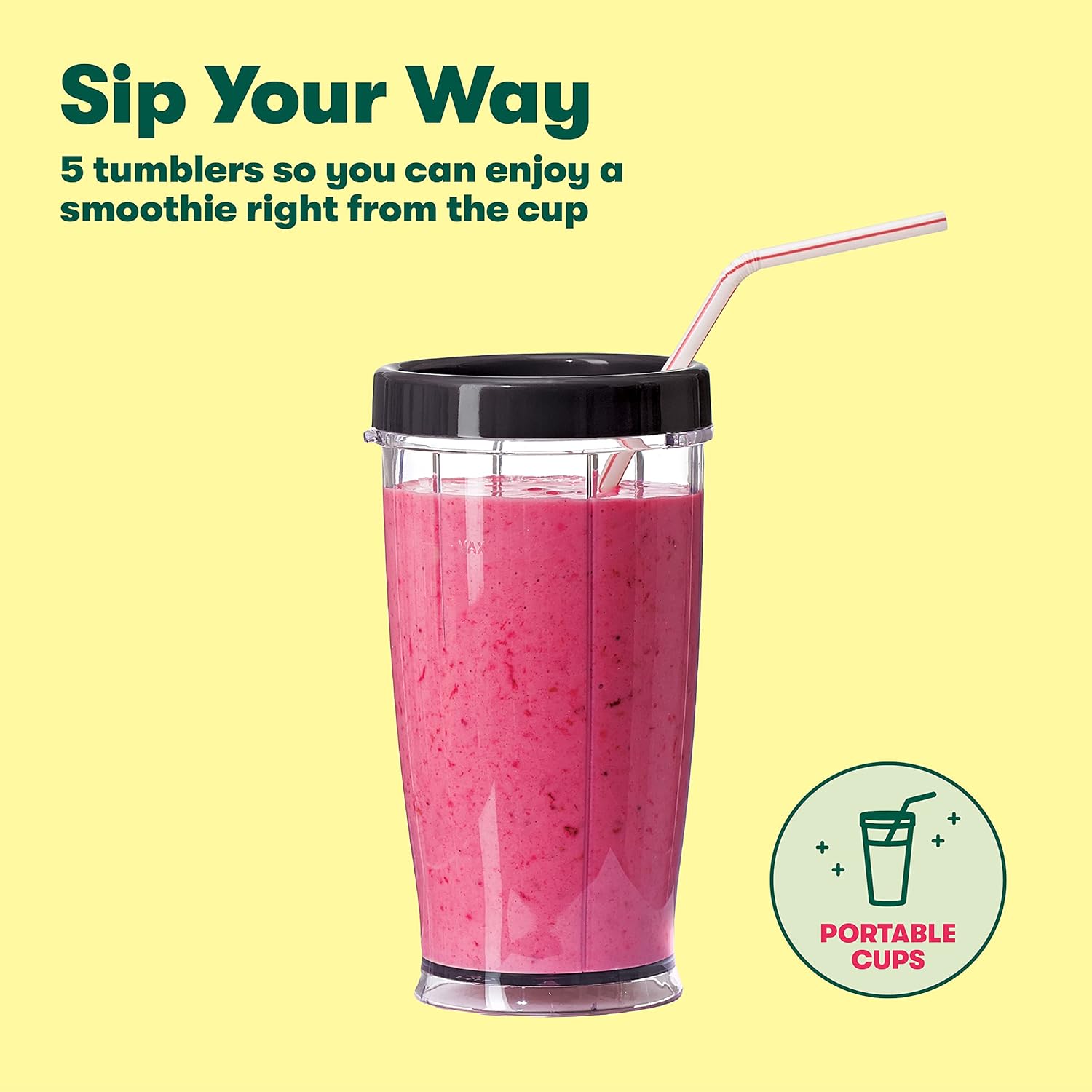 Bella Personal Size Rocket Blender - Image 4