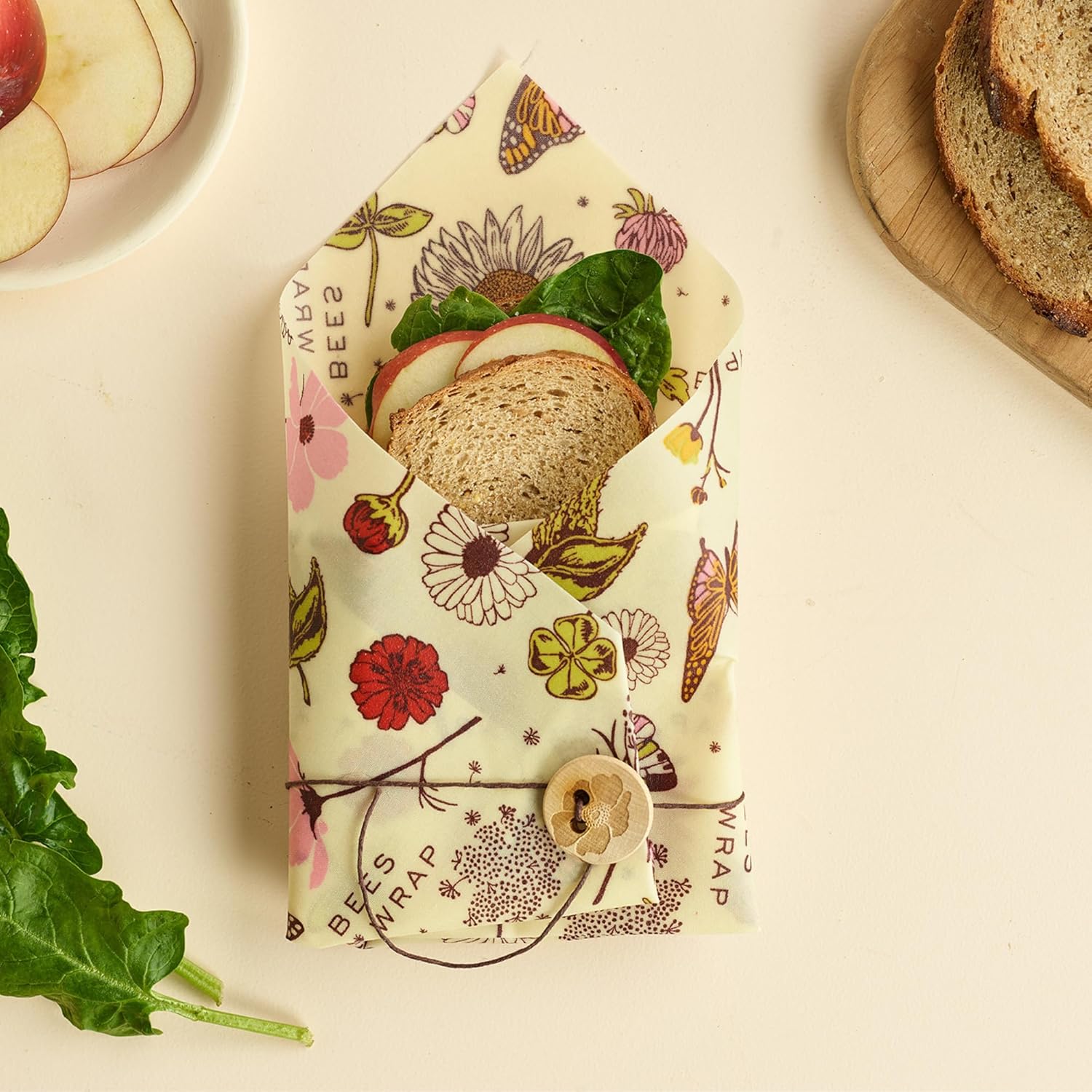 Vegan Beeswax Wraps for Food Storage - Image 4