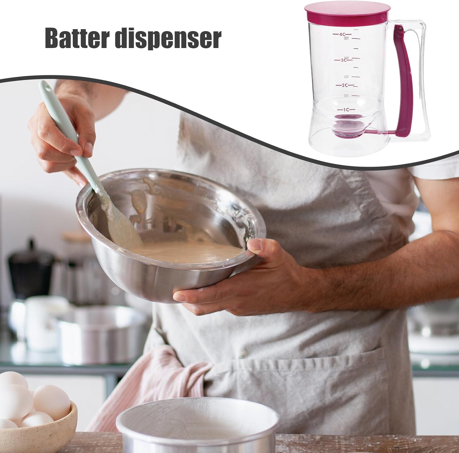 Pancake Batter Dispenser for Precise Baking Control - Image 9