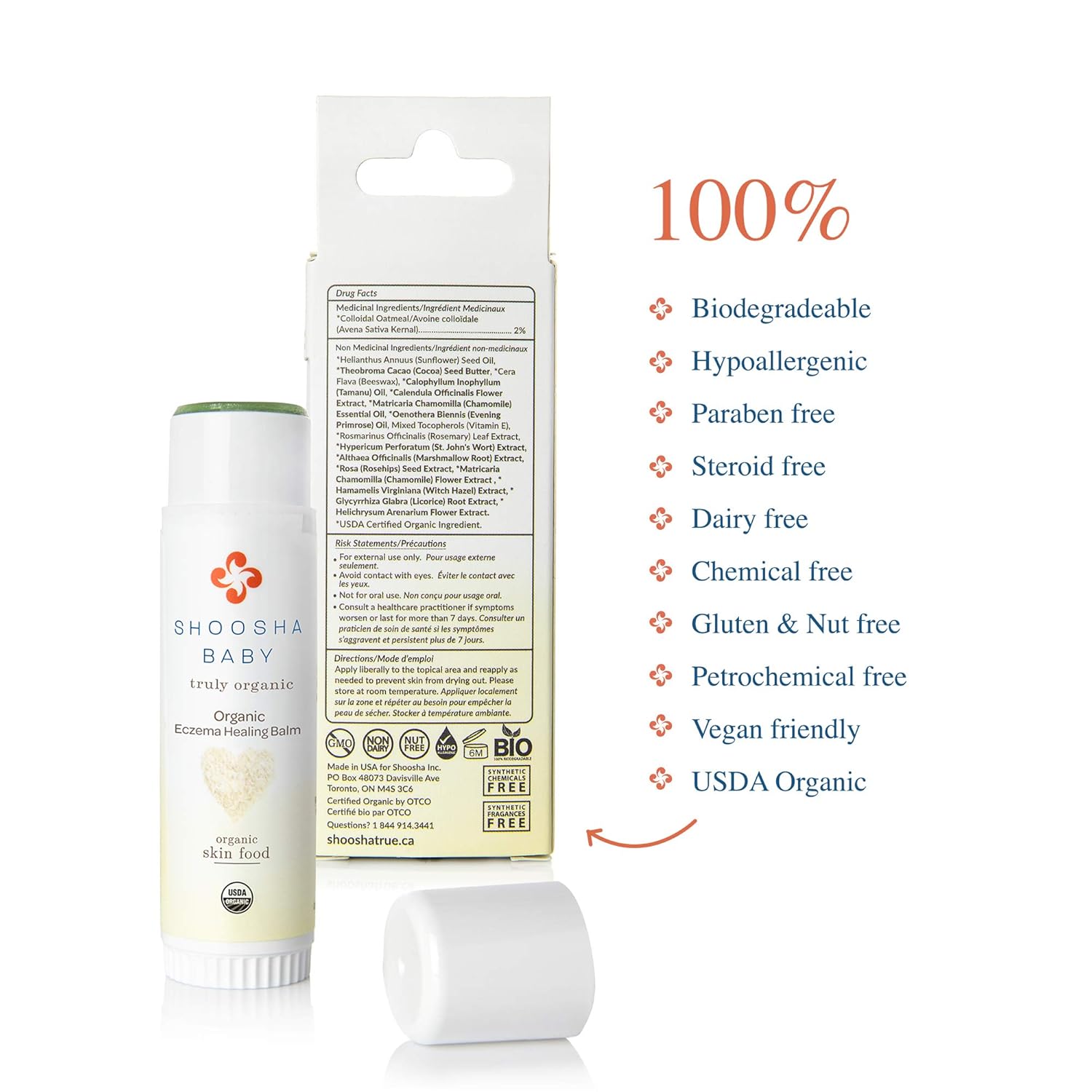 Shoosha Organic Eczema Healing Balm - Image 9