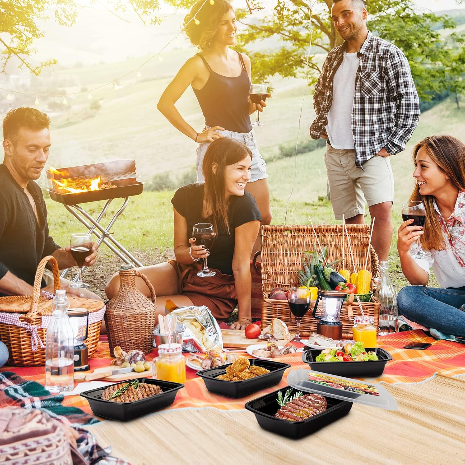 Reusable 32oz Meal Prep Containers - Image 8