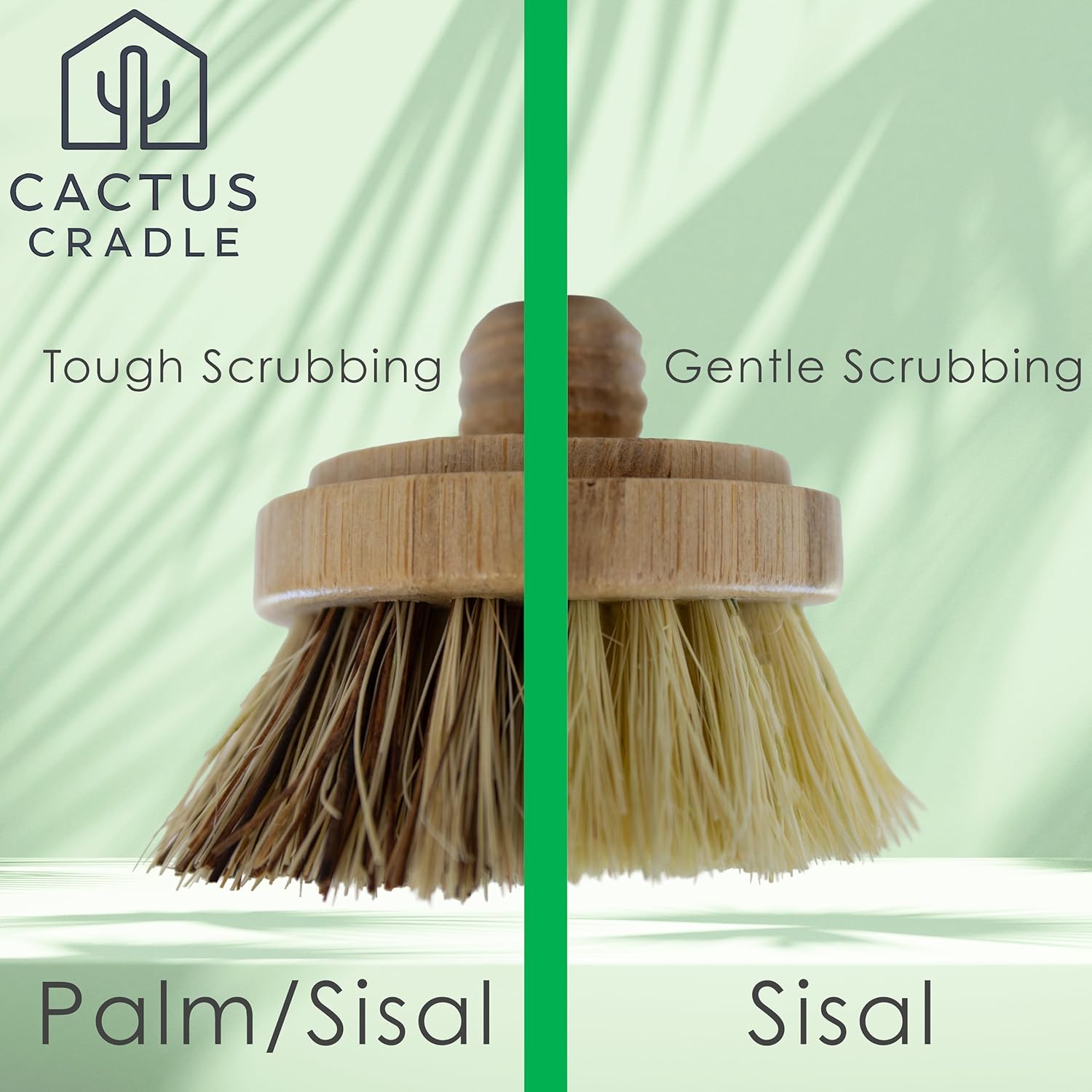 Cactus Cradle Bamboo Scrub Brush Kit - Image 5