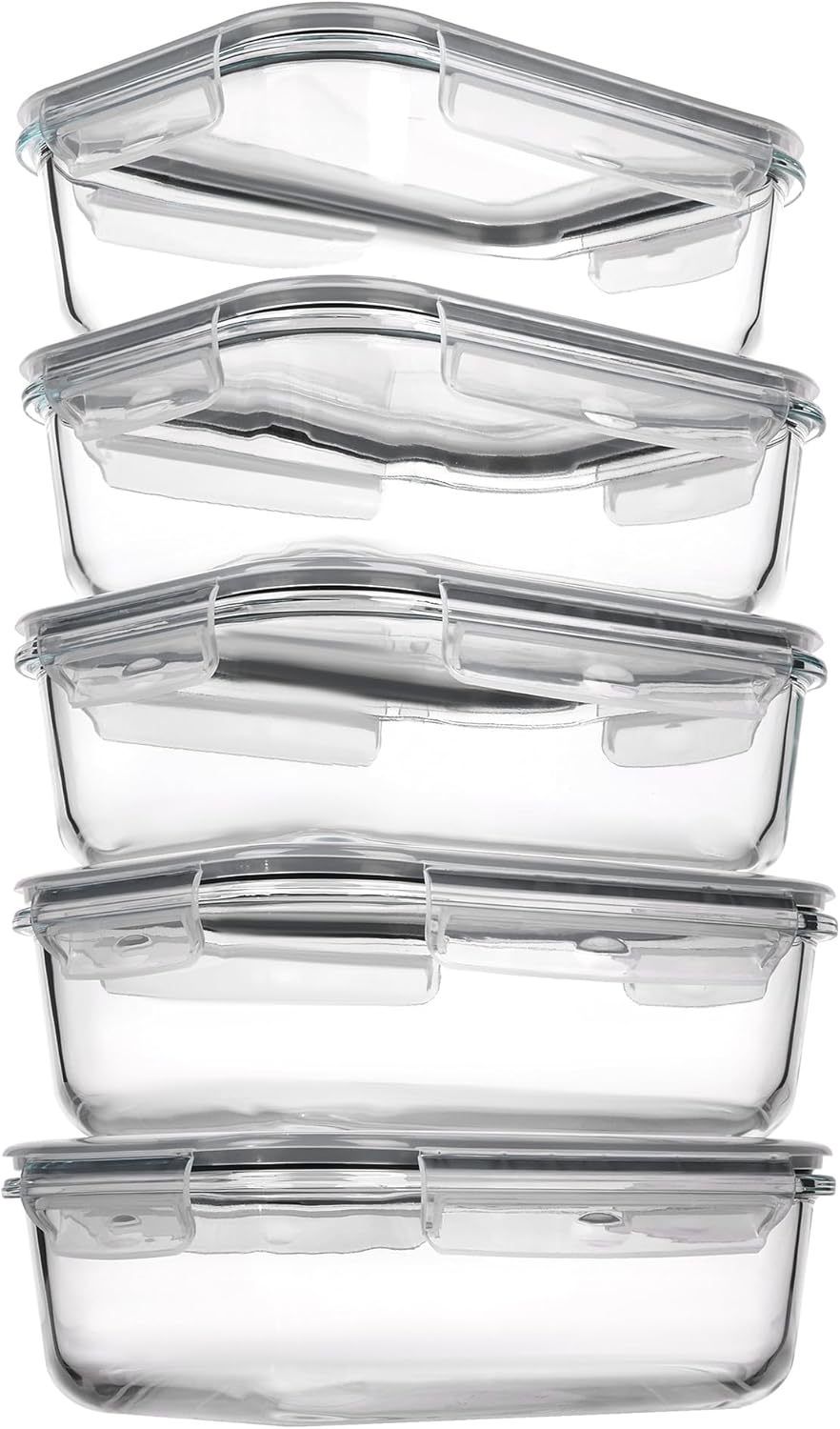 Glass Food Storage Containers with Lids - Image 9