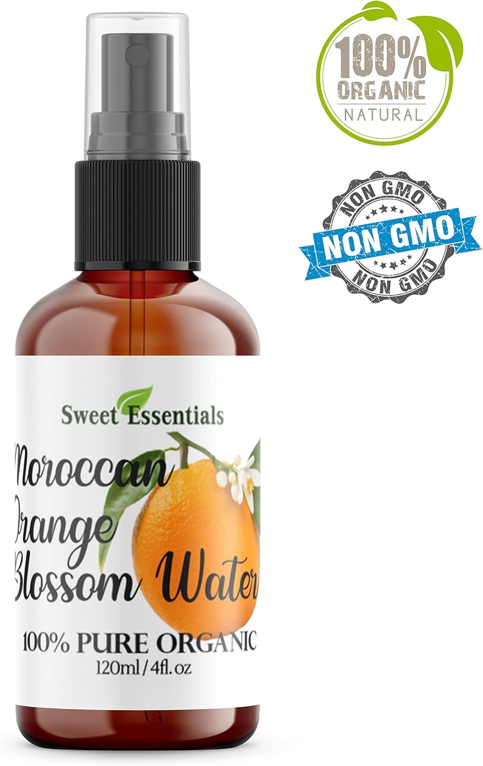 Organic Moroccan Orange Blossom Water - Image 3