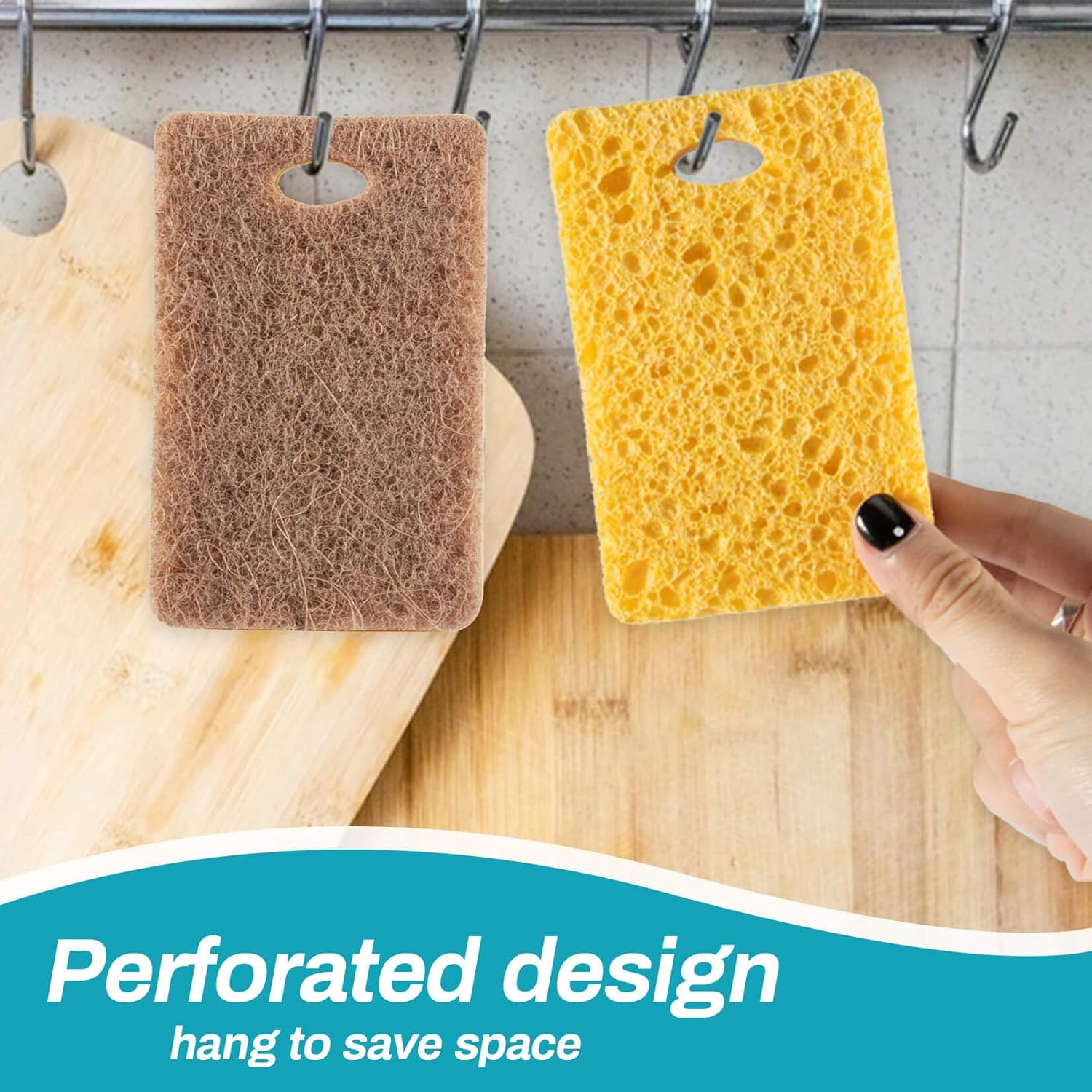 Biodegradable Dish Sponges for Kitchen Cleaning - Image 6