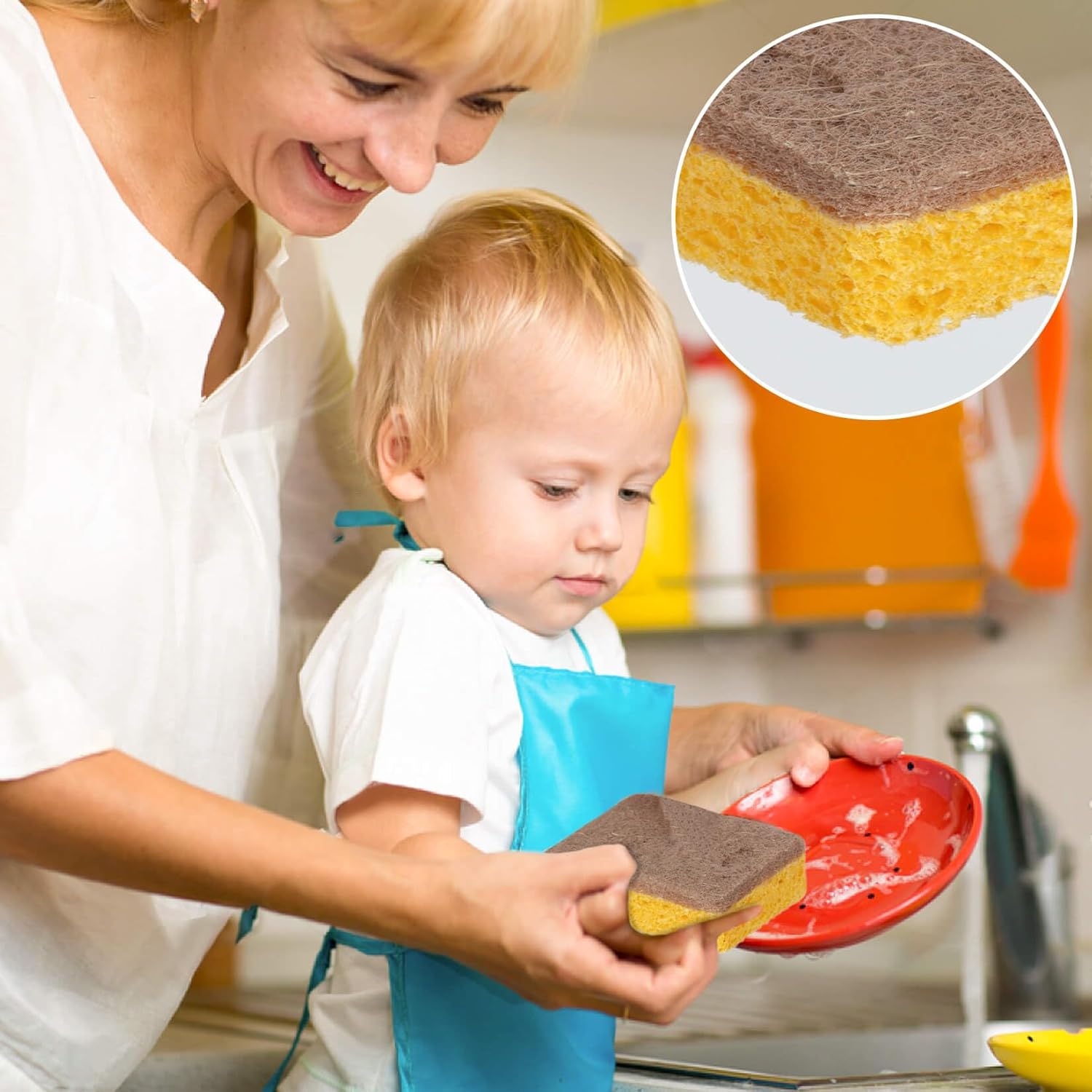 Biodegradable Dish Sponges for Kitchen Cleaning - Image 8