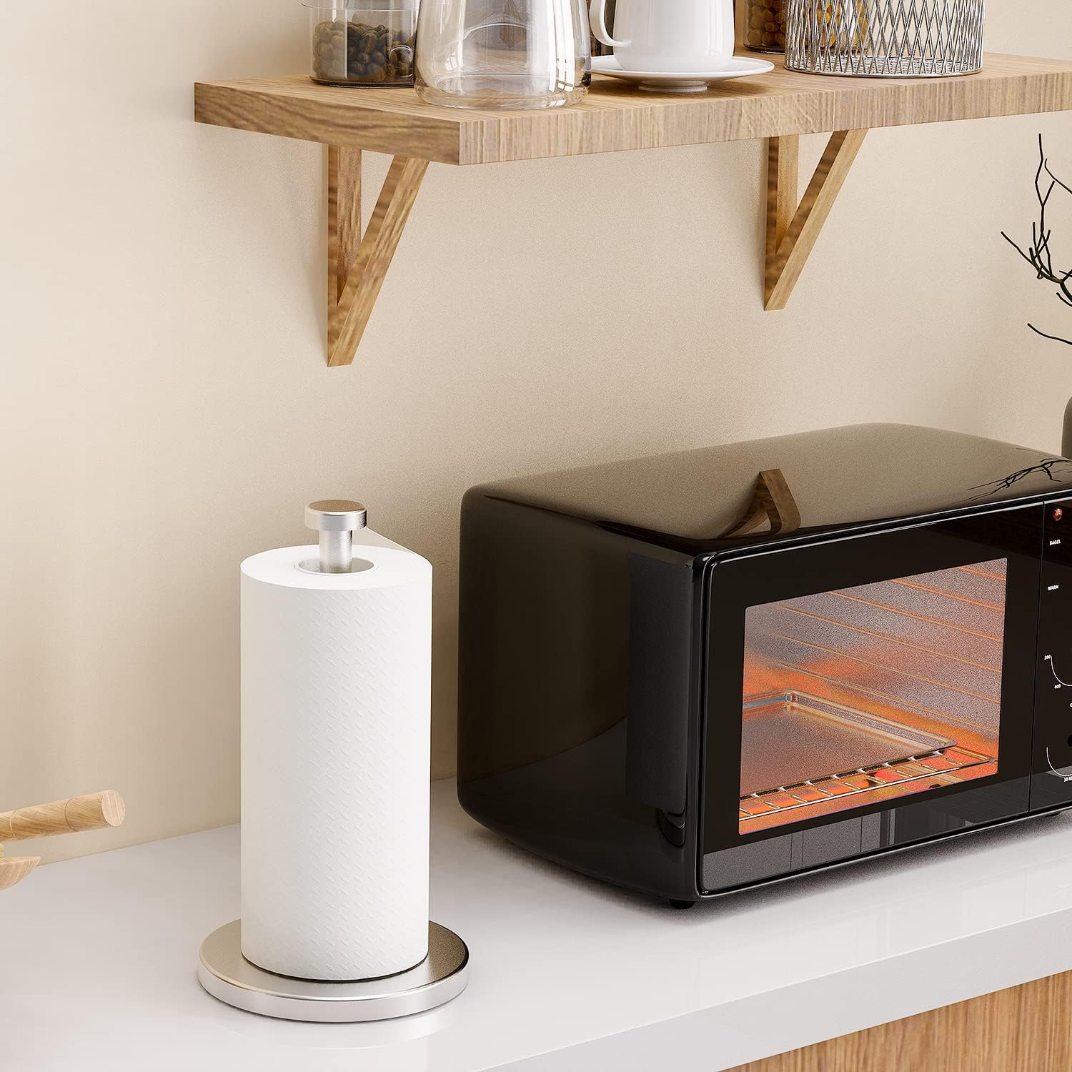 Stainless Steel Paper Towel Holder Stand - Image 8