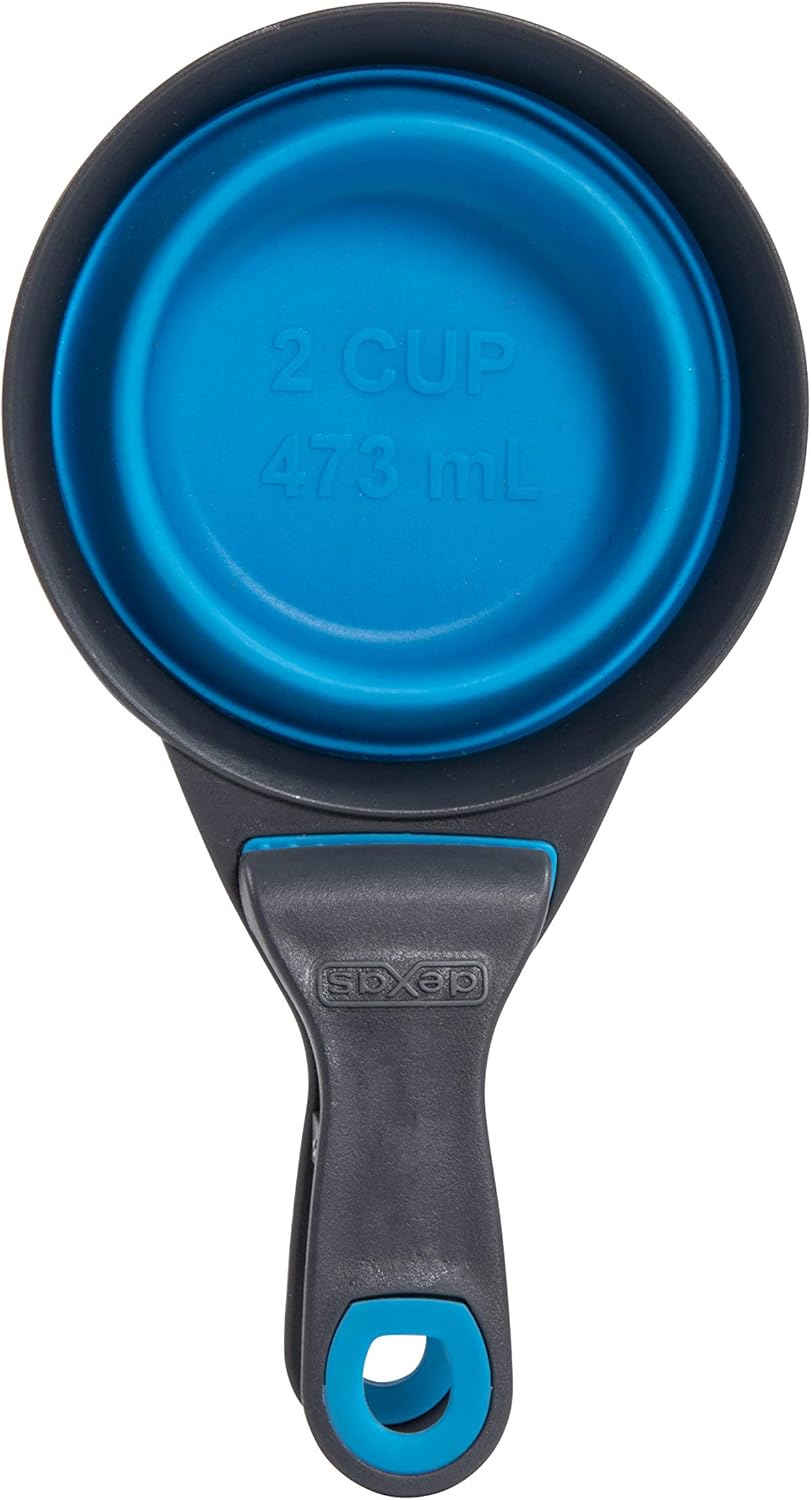 Dexas Pets Collapsible Dog Food Scoop and Clip - Image 3