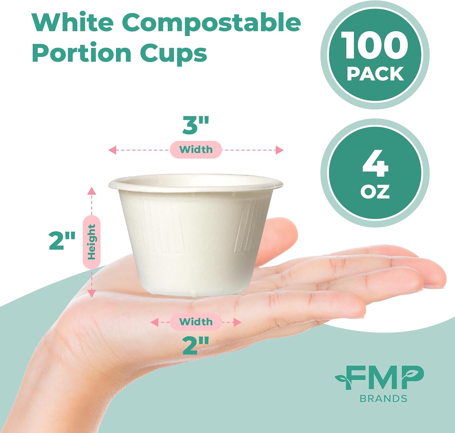Eco-Friendly Compostable Condiment Cups - Image 3