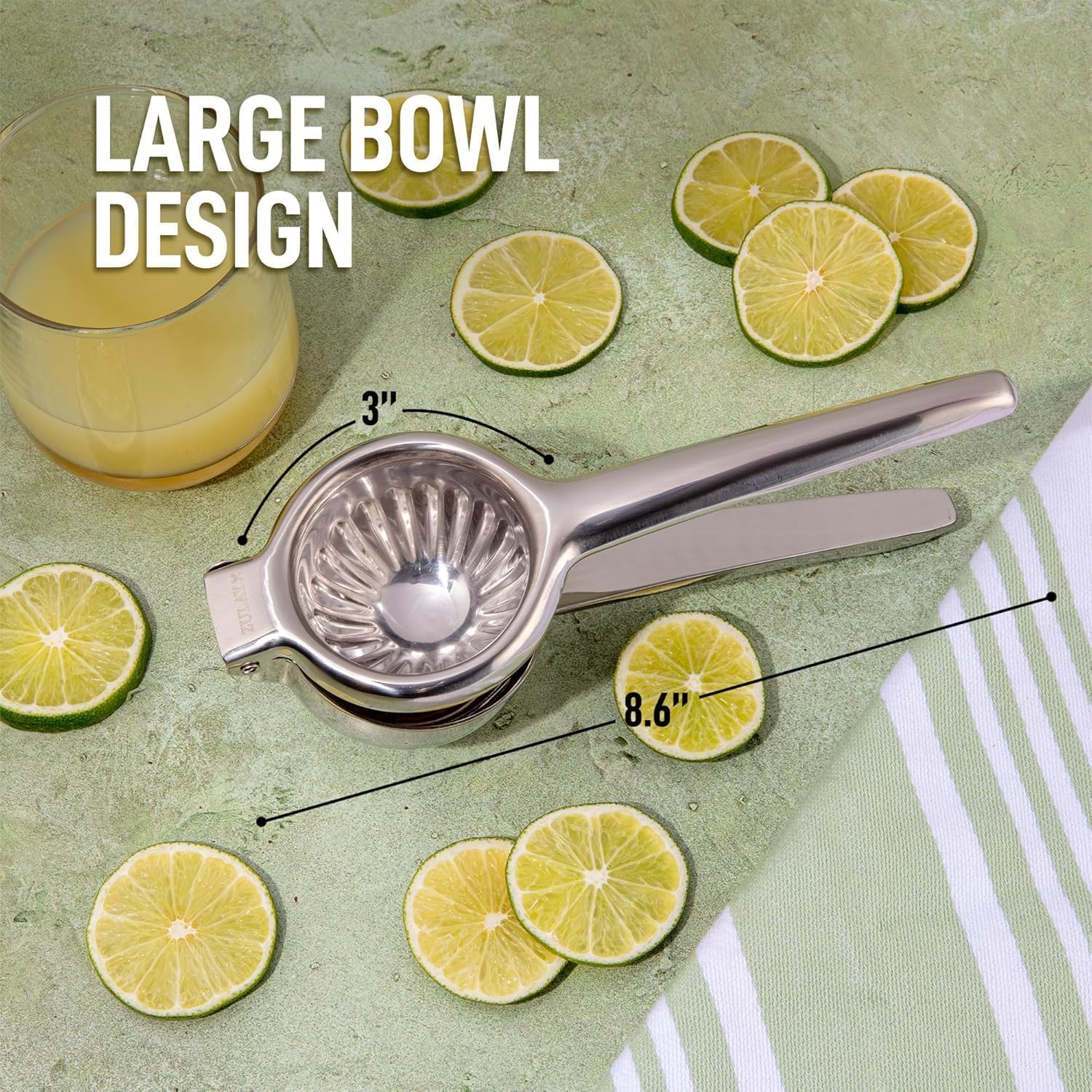 Stainless Steel Lemon Squeezer - Image 3