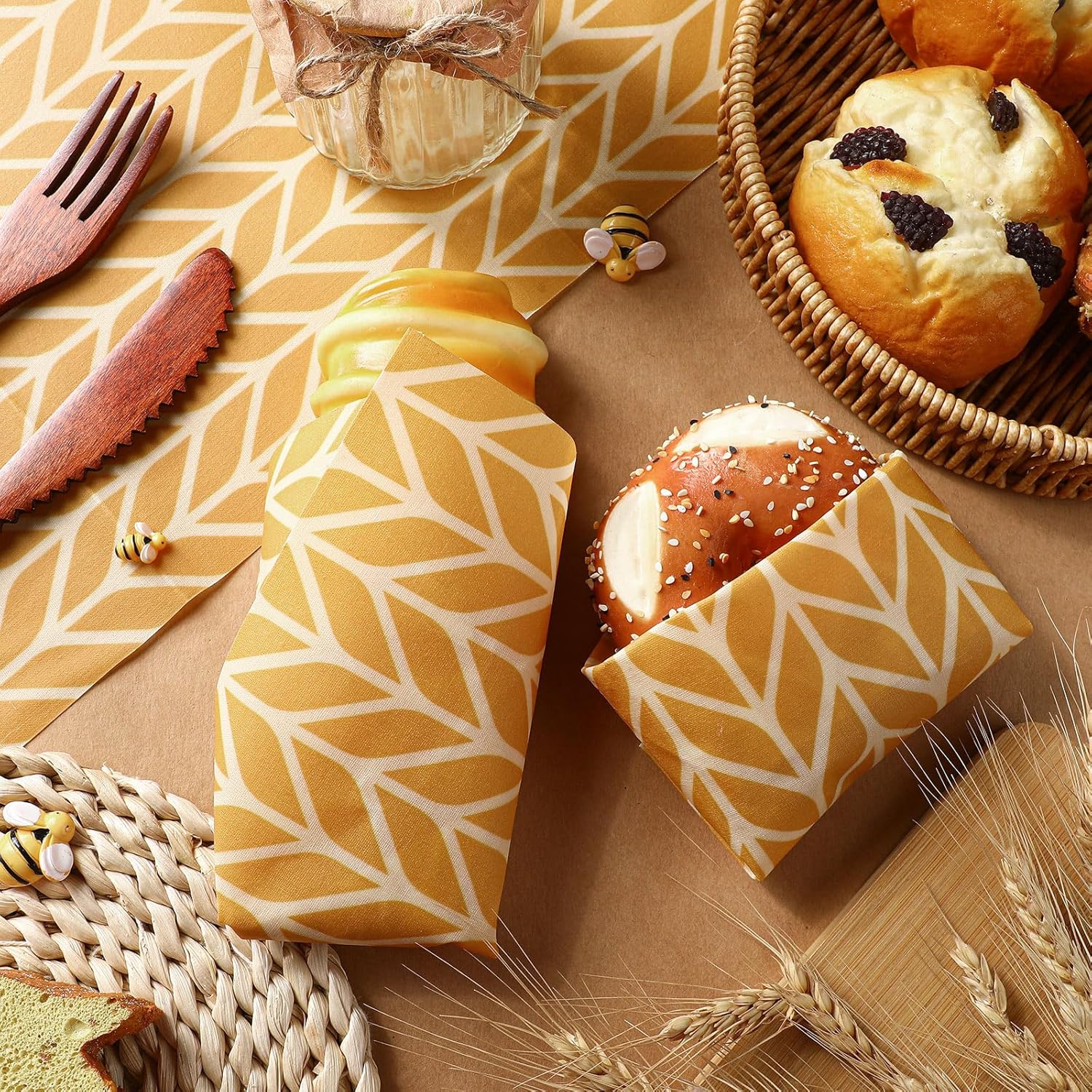 Reusable Beeswax Food Wrap - Image 5