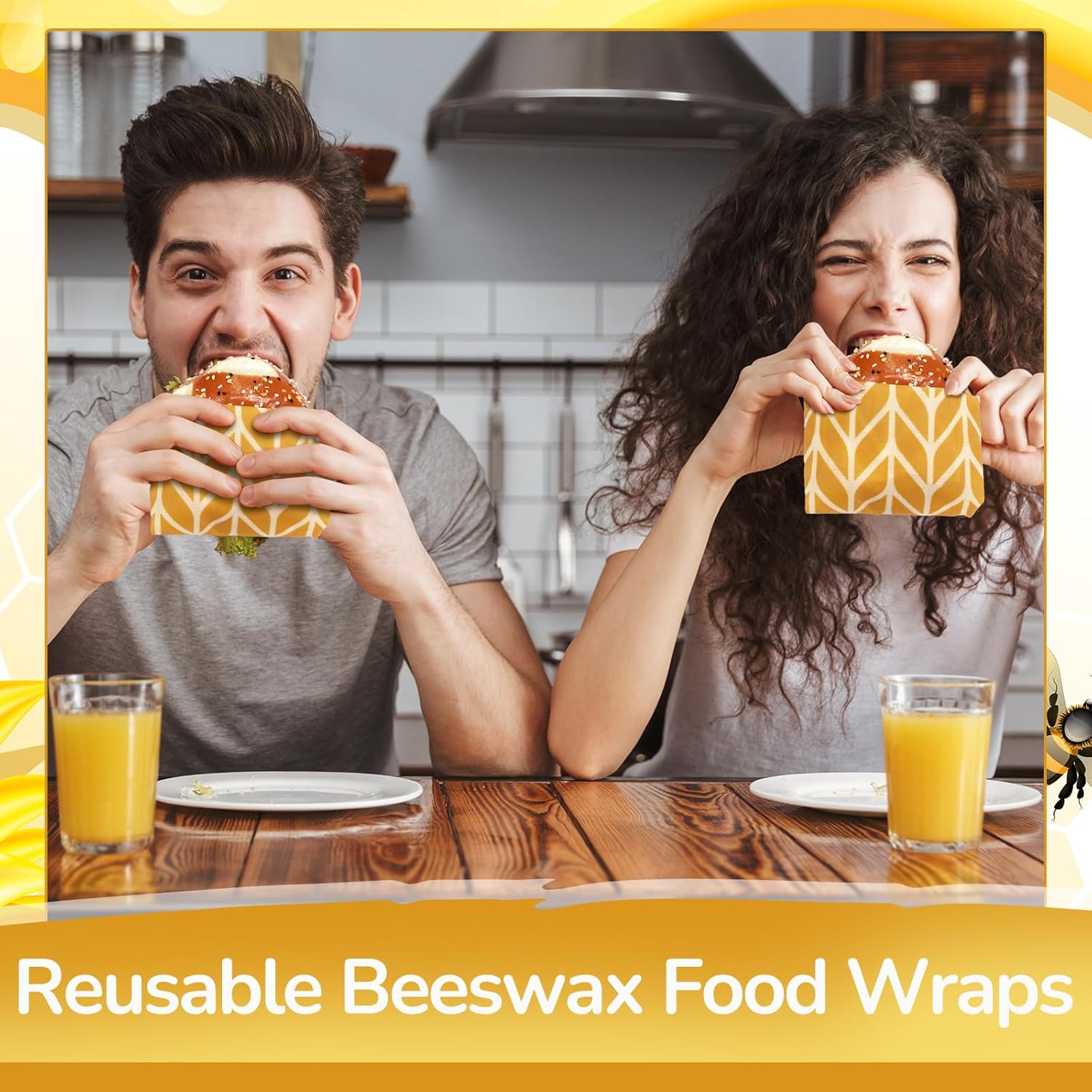 Reusable Beeswax Food Wrap - Image 8