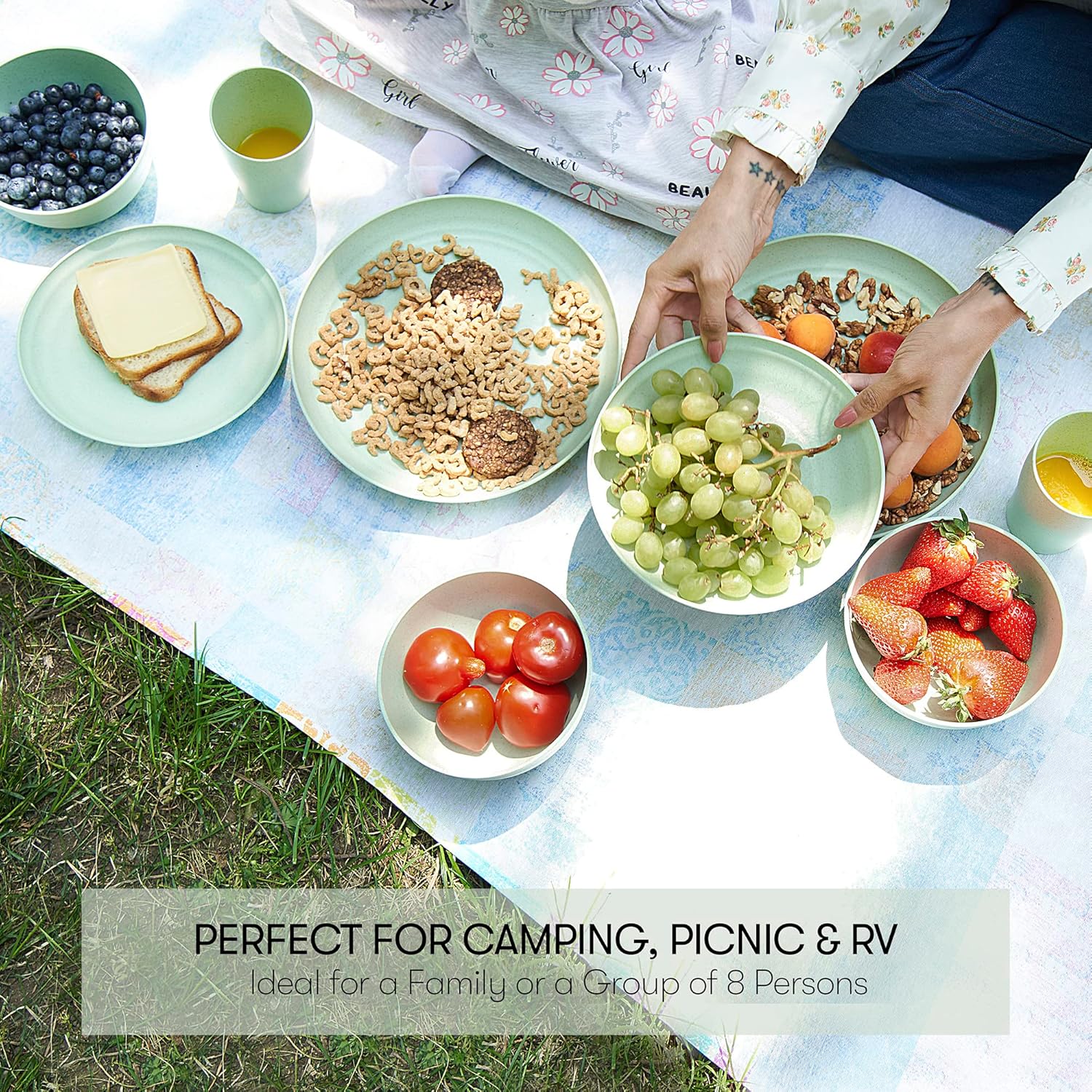 Eco Friendly Non Breakable Dinnerware Sets - Image 7