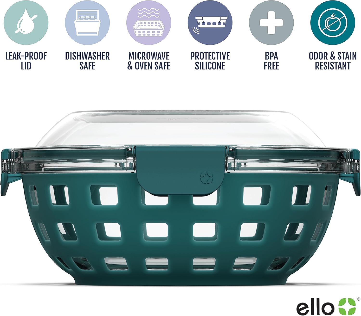 Ello Duraglass Meal Prep Container - Image 3