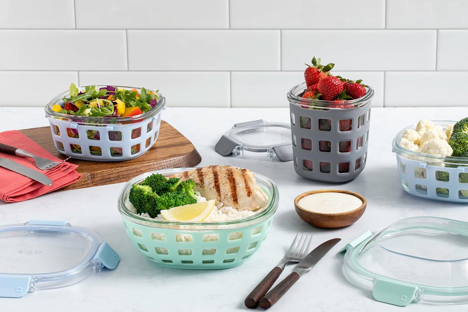 Ello Duraglass Meal Prep Container - Image 8