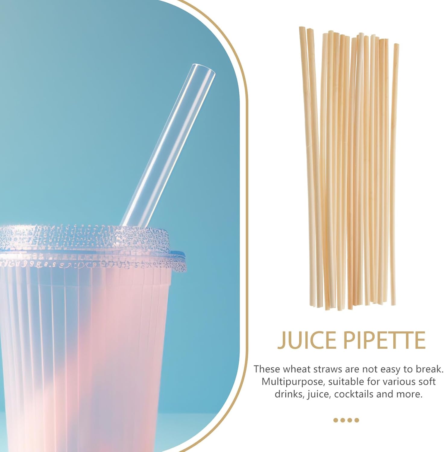 Natural Wheat Drinking Straws - Image 7