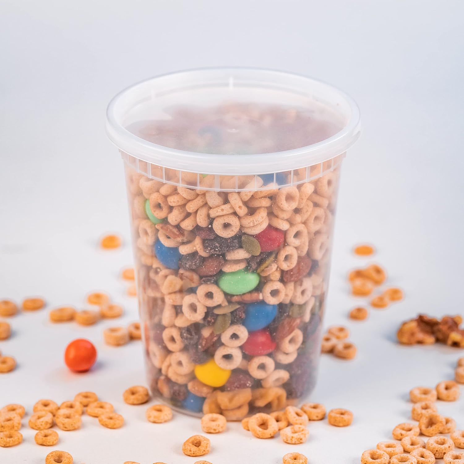 Plastic Deli Food Storage Containers with Airtight Lids - Image 5