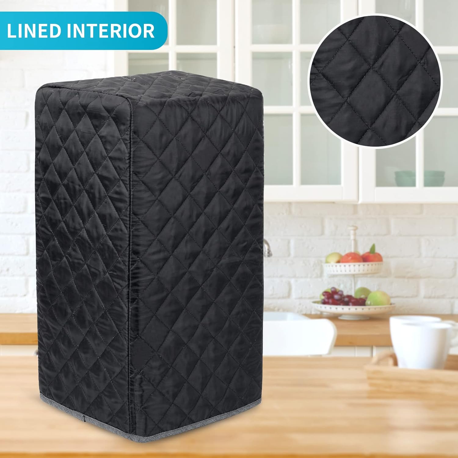 Grey Ninja Foodi Blender Dust Cover with Accessory Pocket - Image 4