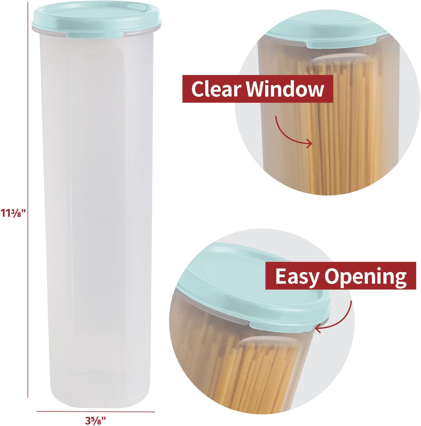 Airtight Spaghetti Storage Container - Image 4