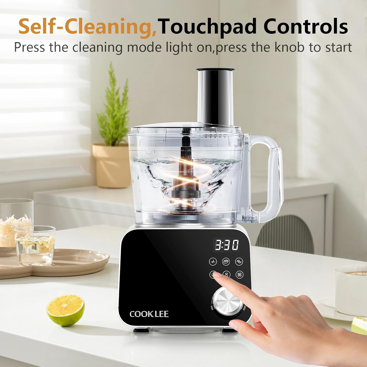 COOKLEE 12-Cup Food Processor - Image 7