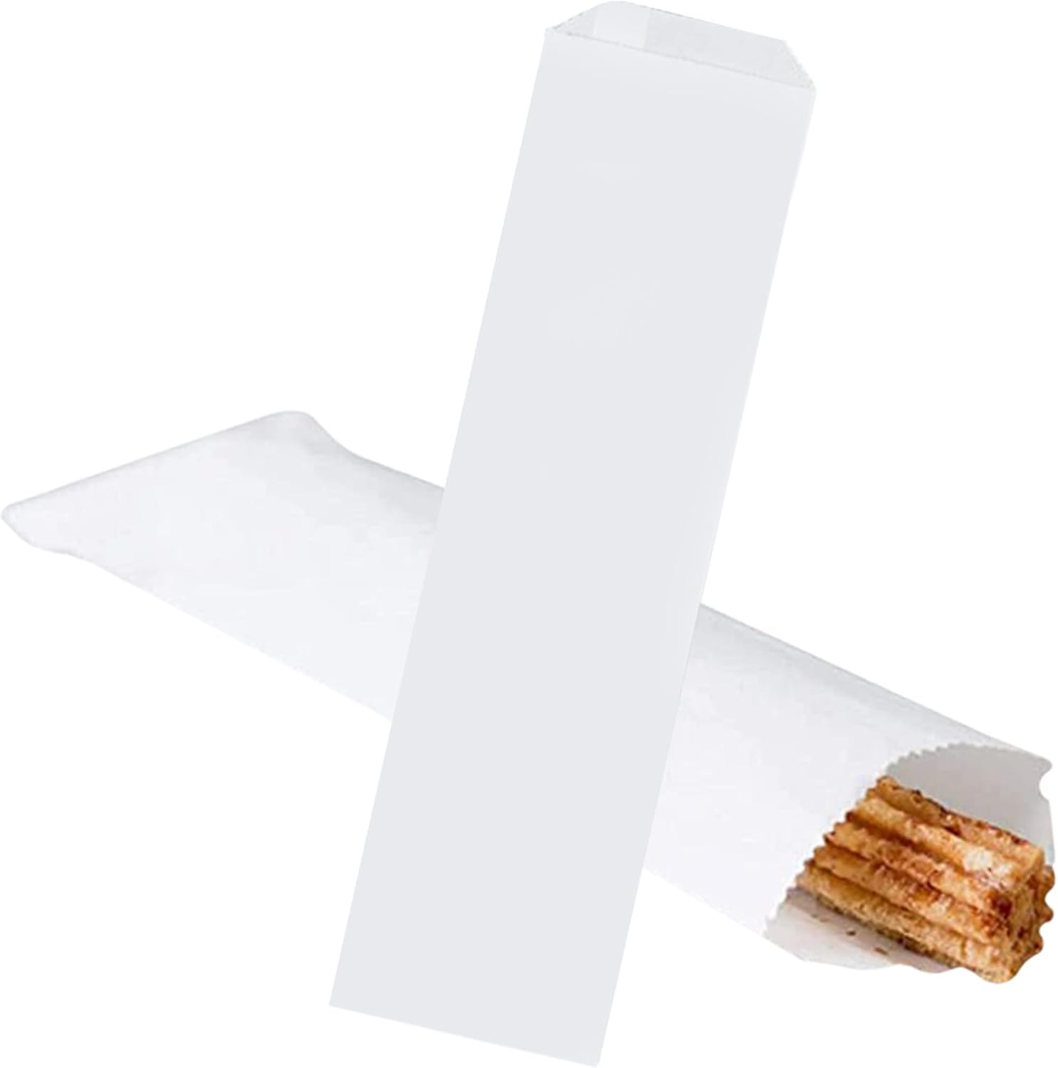 Baker Celebrations Disposable White Paper Flatware Bags - Image 5