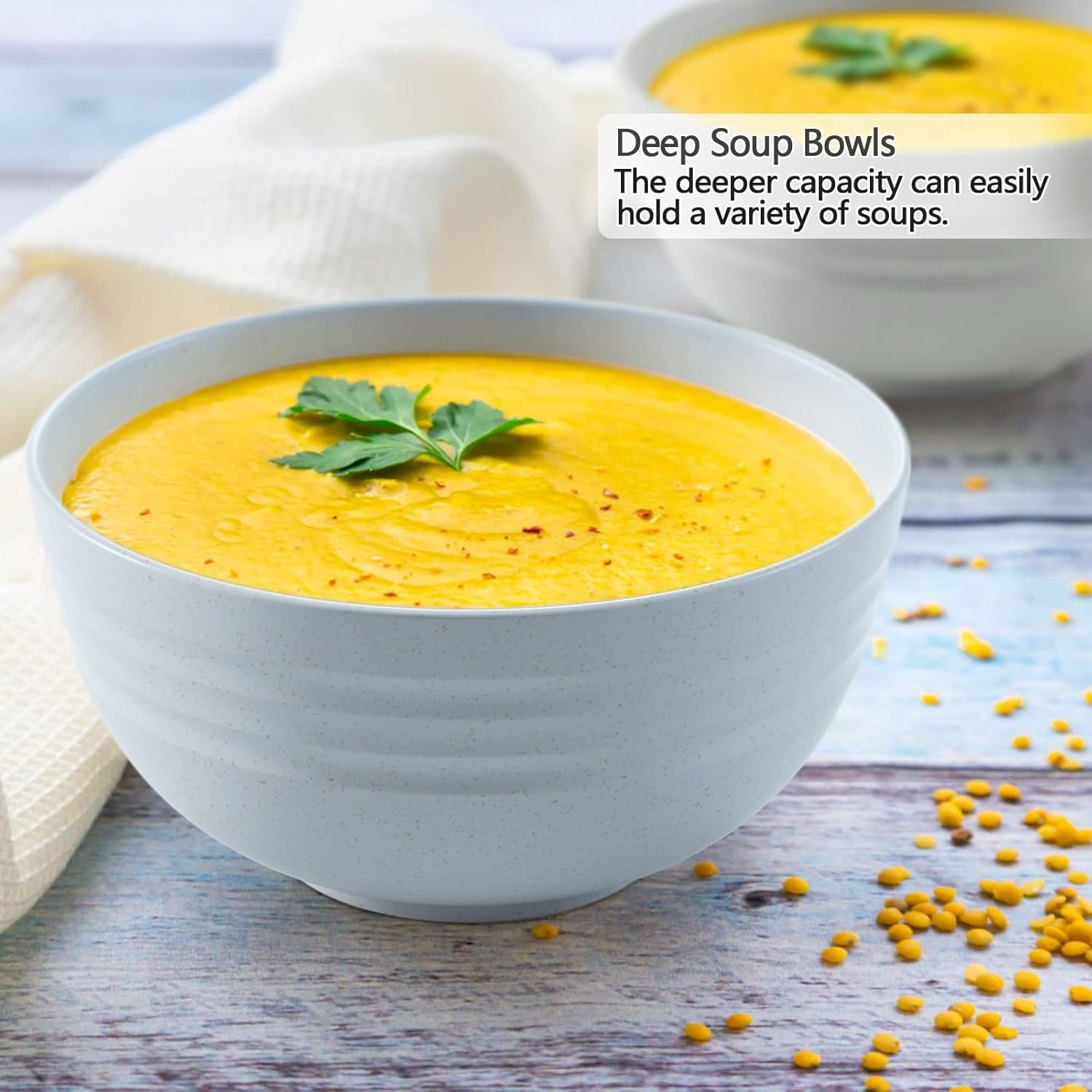 Unbreakable Cereal Bowls Set - Image 7