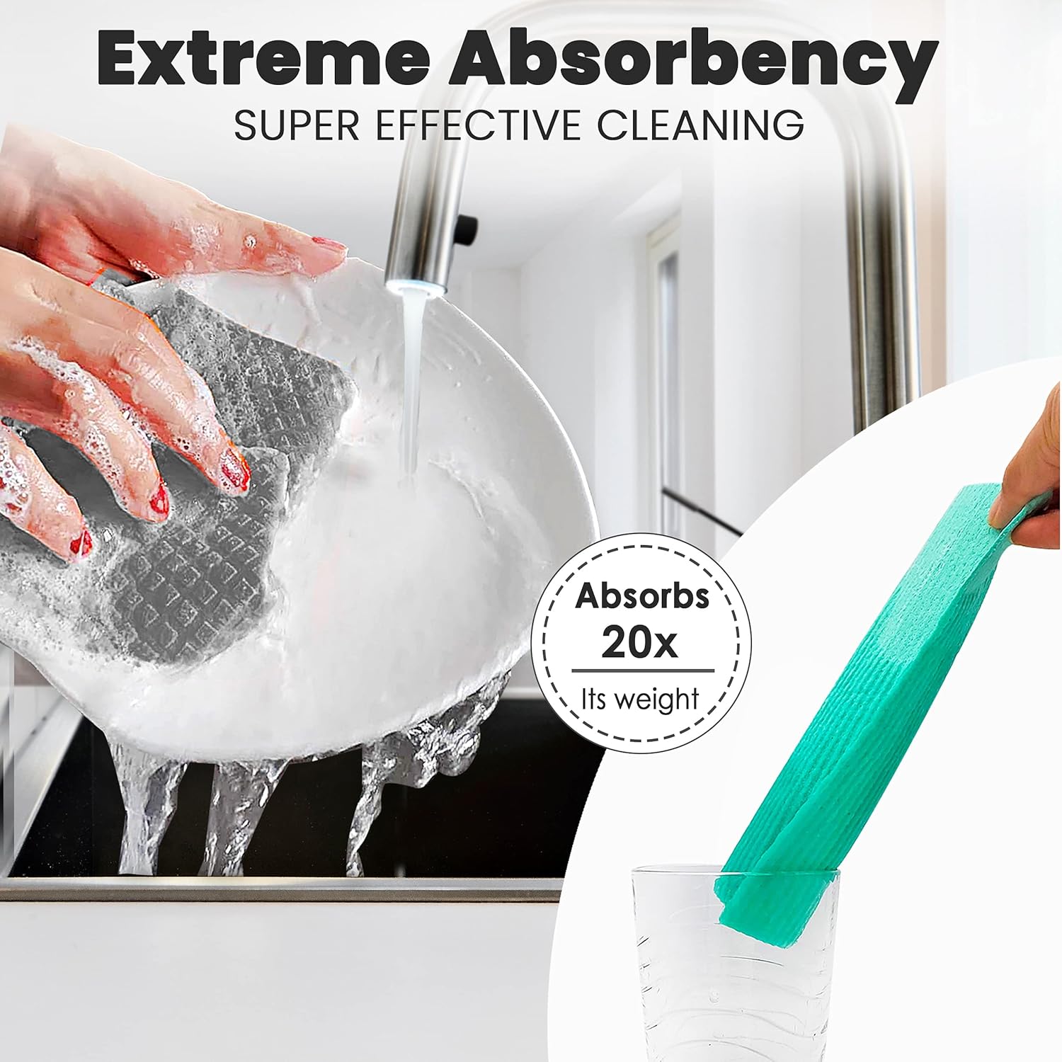 Natural Biodegradable Swedish Dishcloths - Image 3